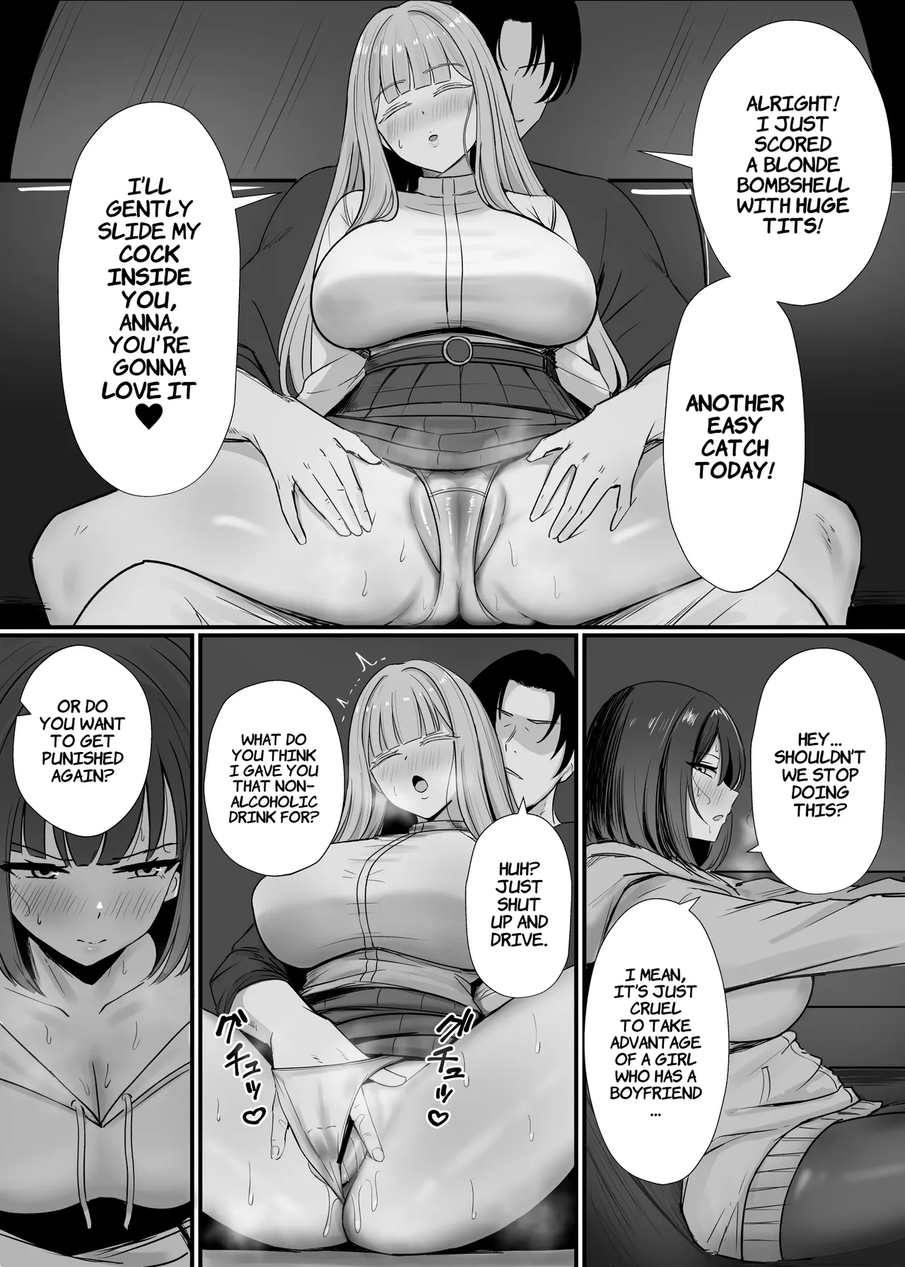 Kinpatsu Kyonyuu Ani-Ota Ryuugakusei Chorosugi www | The Blond Anime Otaku Exchange Student With Huge Tits Is Such An Easy Target — preview page 9