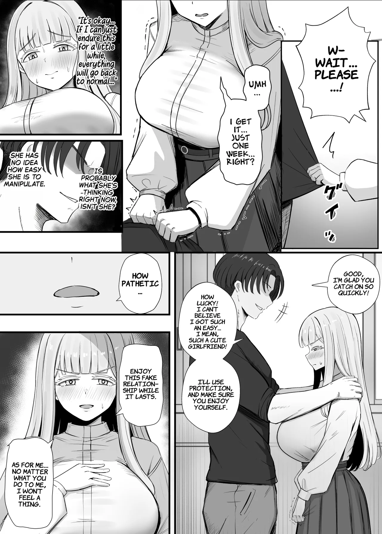 Kinpatsu Kyonyuu Ani-Ota Ryuugakusei Chorosugi www | The Blond Anime Otaku Exchange Student With Huge Tits Is Such An Easy Target — preview page 18