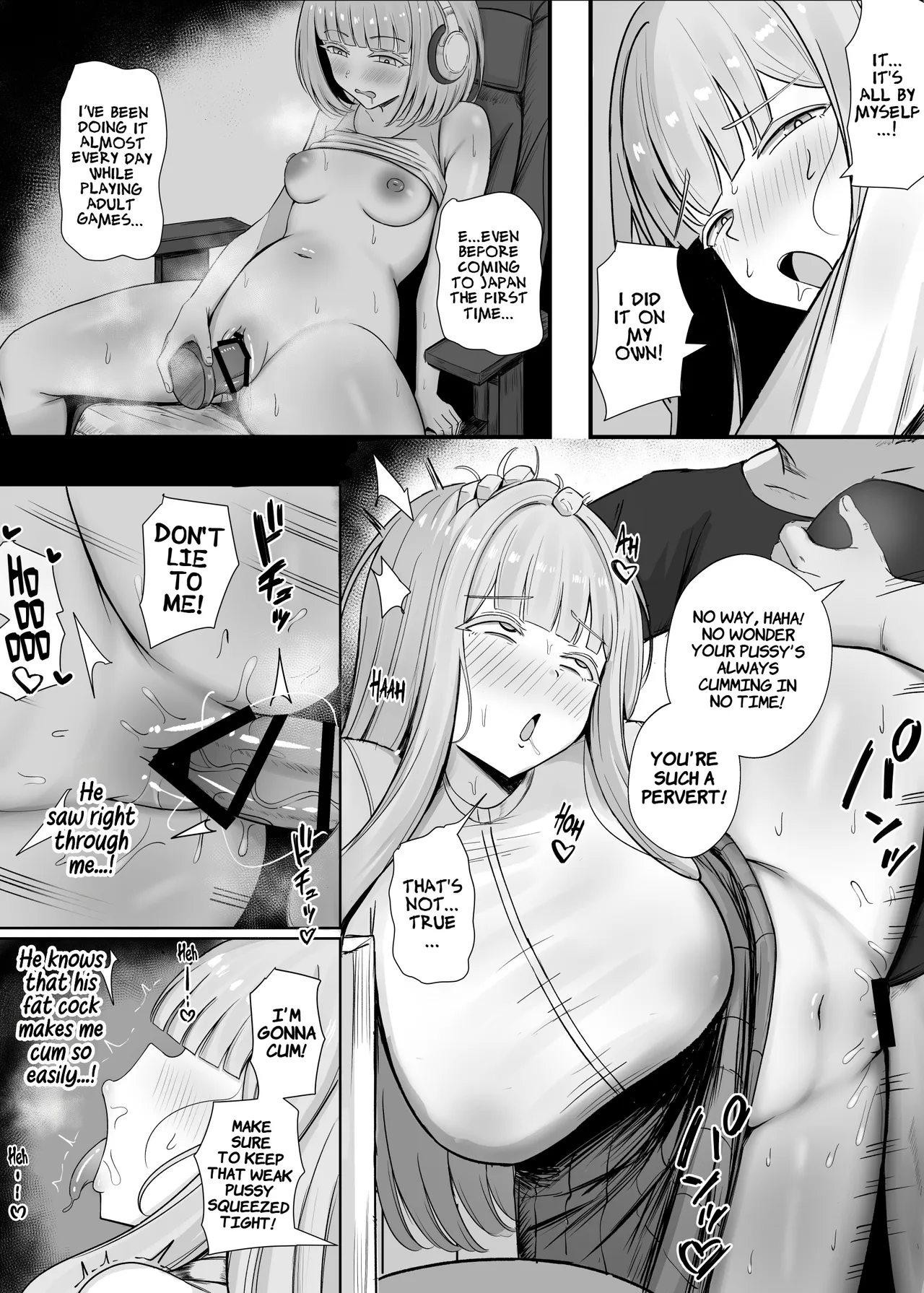 Kinpatsu Kyonyuu Ani-Ota Ryuugakusei Chorosugi www | The Blond Anime Otaku Exchange Student With Huge Tits Is Such An Easy Target – Chapter 1 – page 22