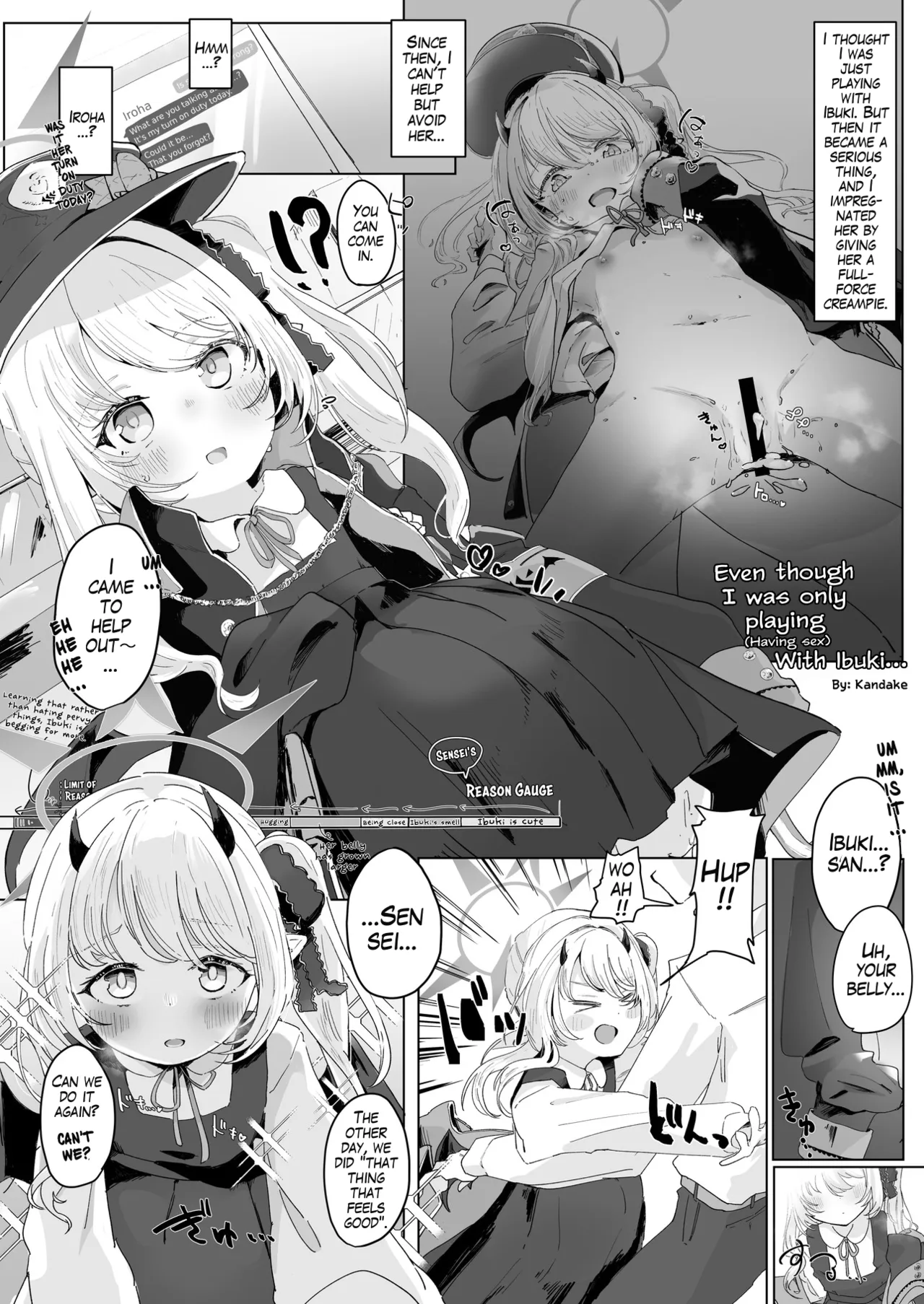 BlueArch U149 Haramase Goudou 2nd ~Ura Petit Archive 2nd~ – Chapter 1 – page 73
