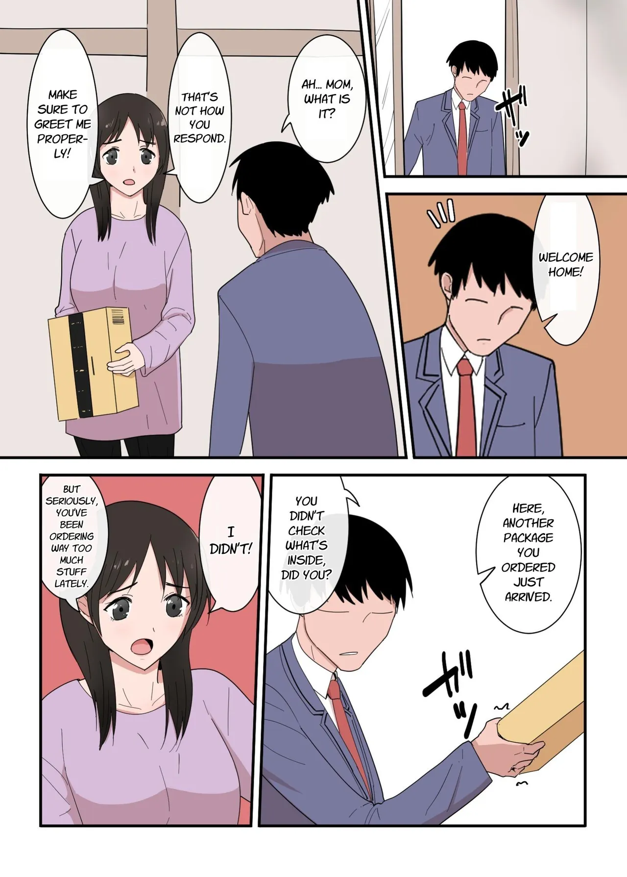 Kaa-san wa I no Mama | Mother Bends To My Willy — preview page 4