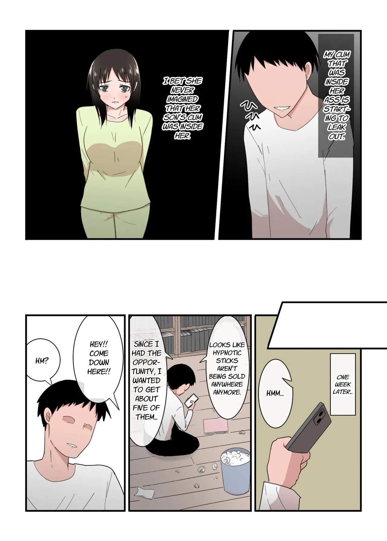 Kaa-san wa I no Mama | Mother Bends To My Willy – Chapter 1 – page 35