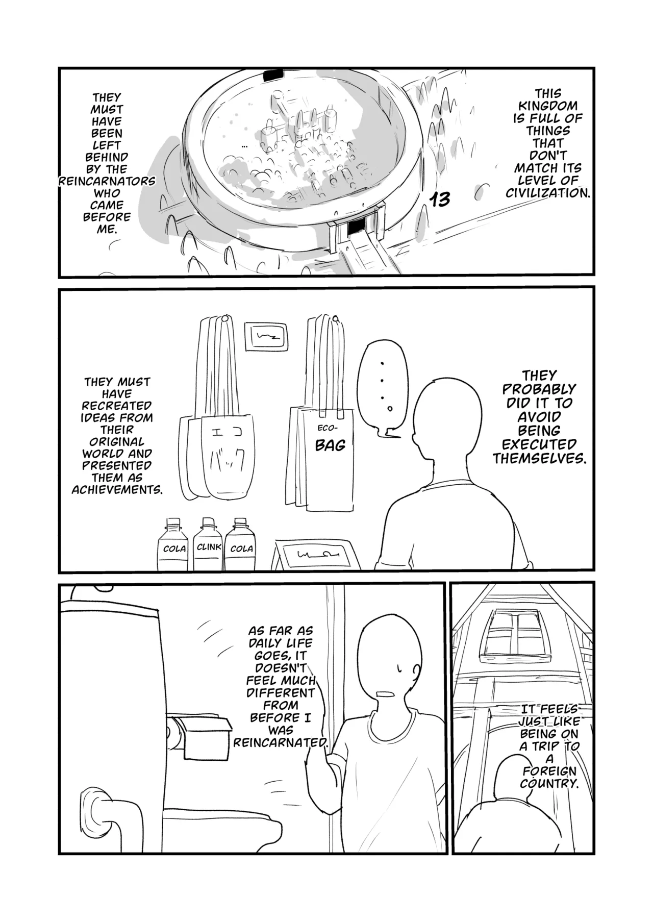 Tensei Shitara Dosukebe Osu Elf ga Erosugite Homo ni Naru Hanashi — preview page 4