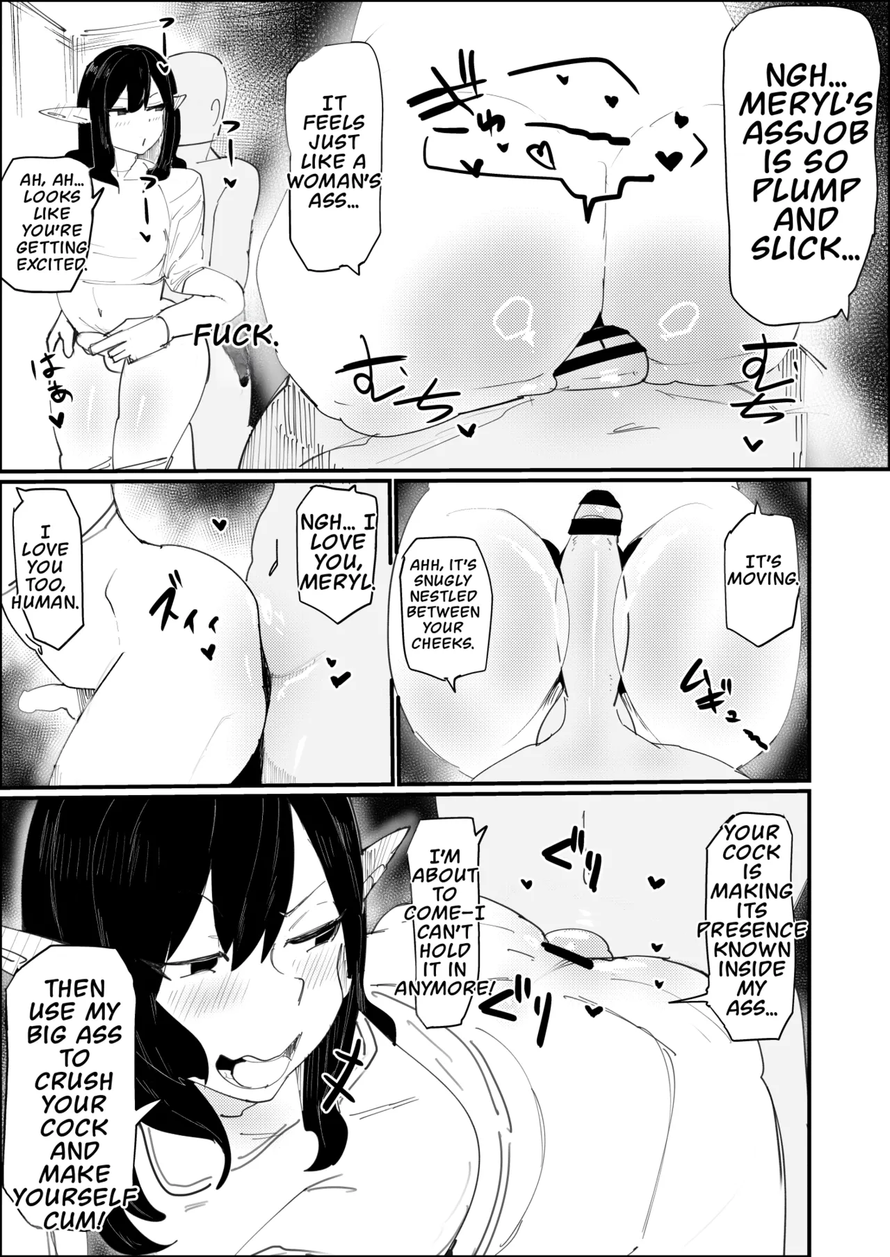 Tensei Shitara Dosukebe Osu Elf ga Erosugite Homo ni Naru Hanashi — preview page 10