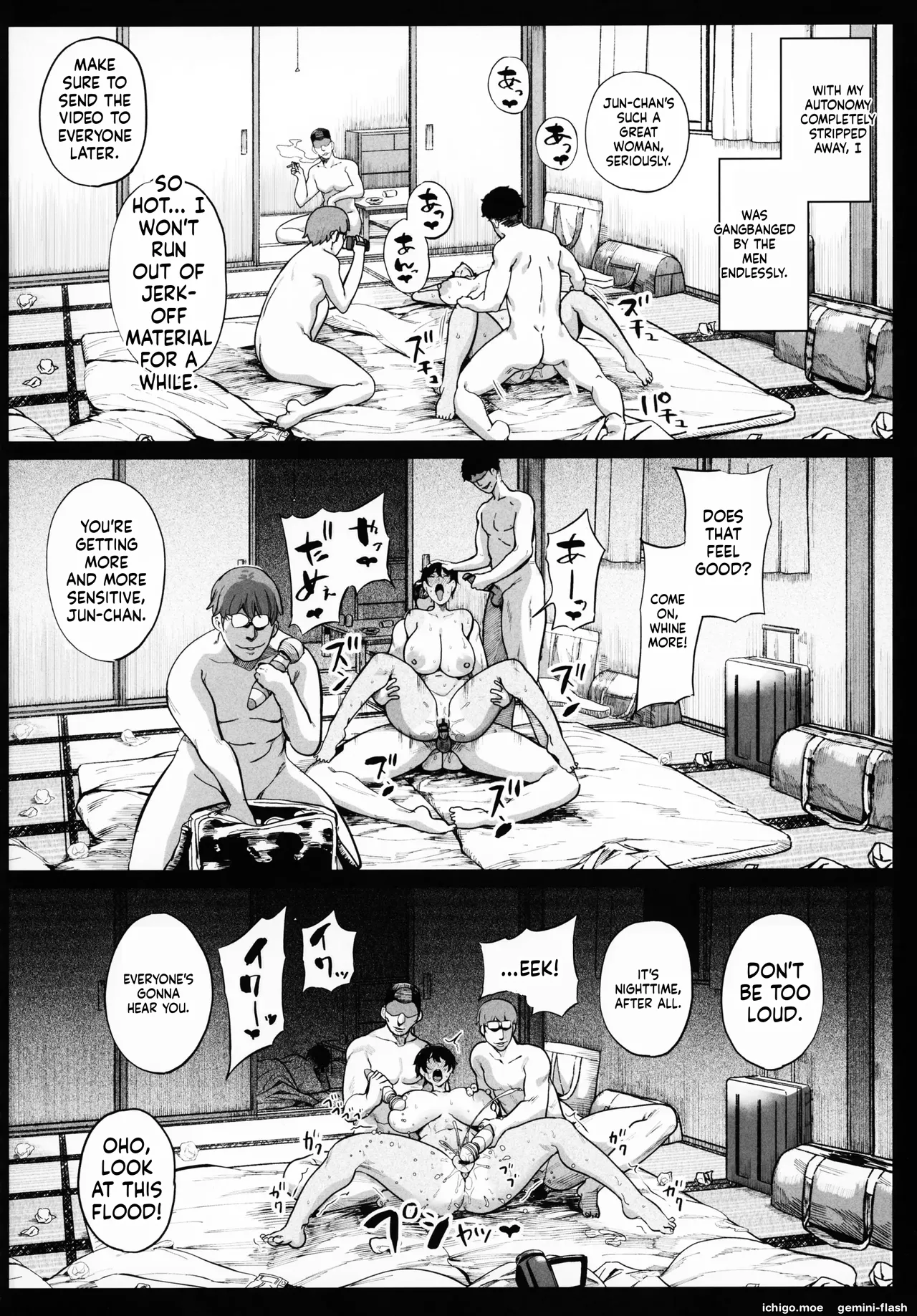 Group Sex Camp: Girls Raped In A Club – Chapter 1 – page 53
