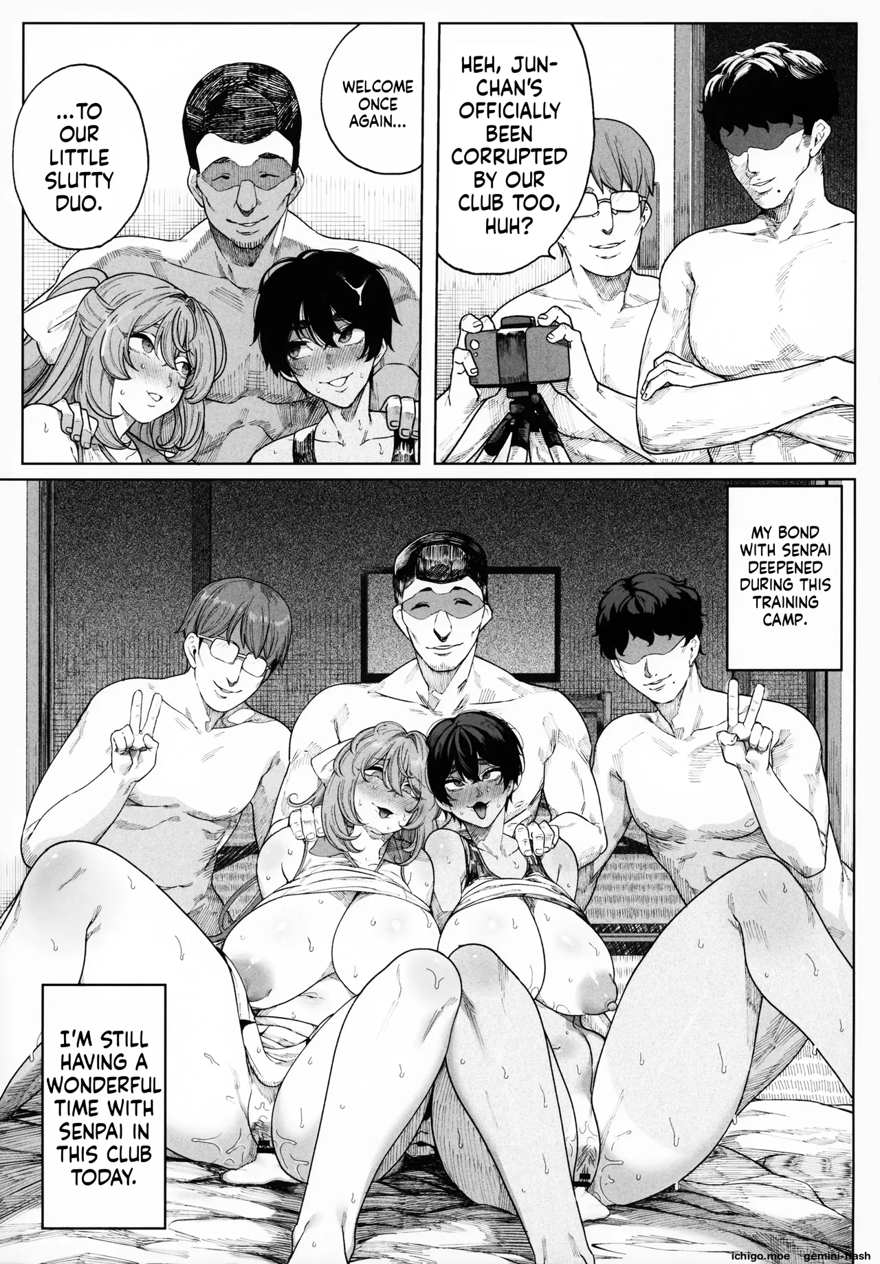 Group Sex Camp: Girls Raped In A Club – Chapter 1 – page 72