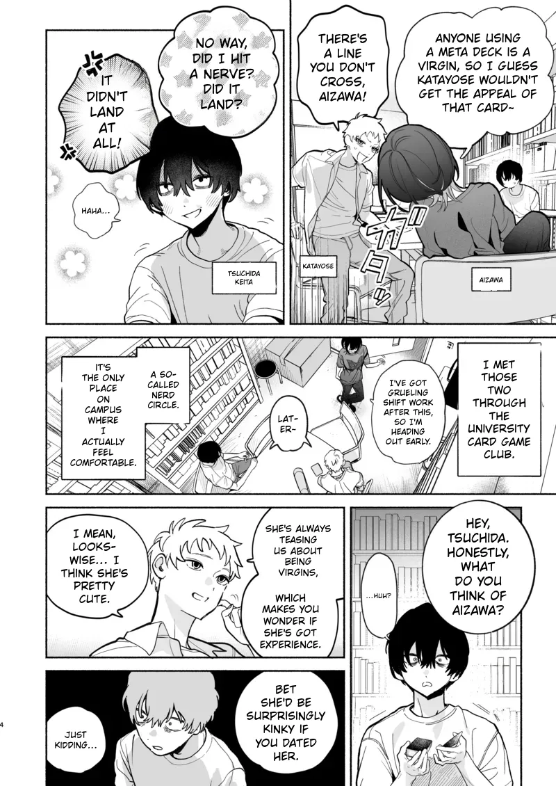 Nagachichi Uraaka Joshi Senpai ni Taberareru – Getting Devoured by a Busty NSFW Alt-Account Senpai Girl — preview page 3