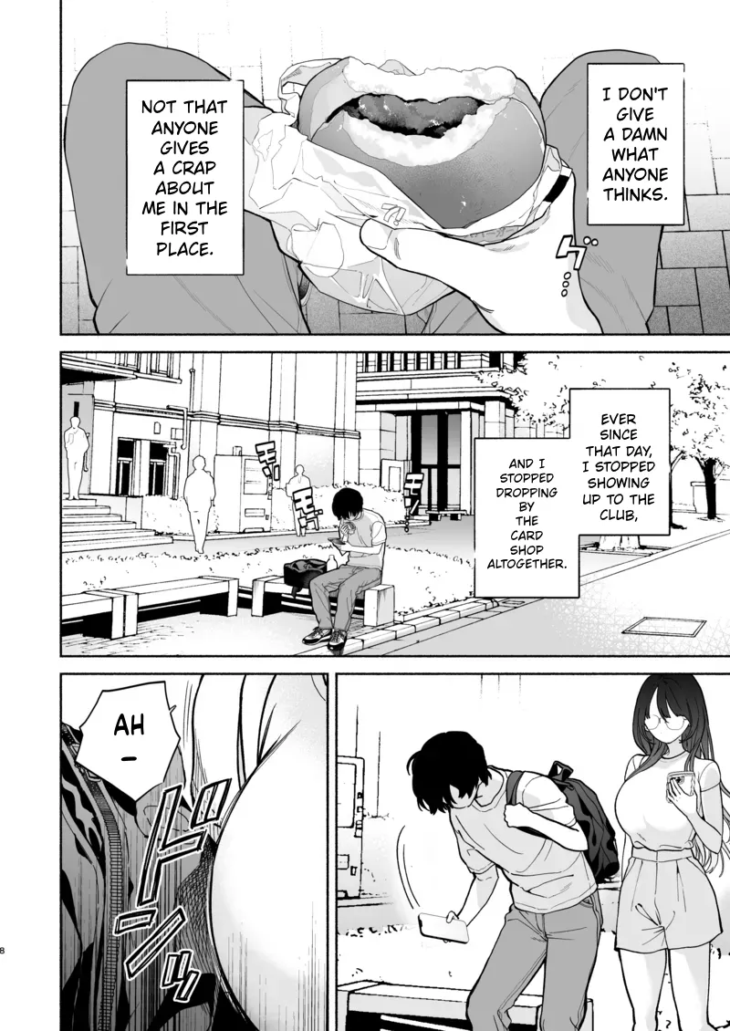Nagachichi Uraaka Joshi Senpai ni Taberareru – Getting Devoured by a Busty NSFW Alt-Account Senpai Girl — preview page 7
