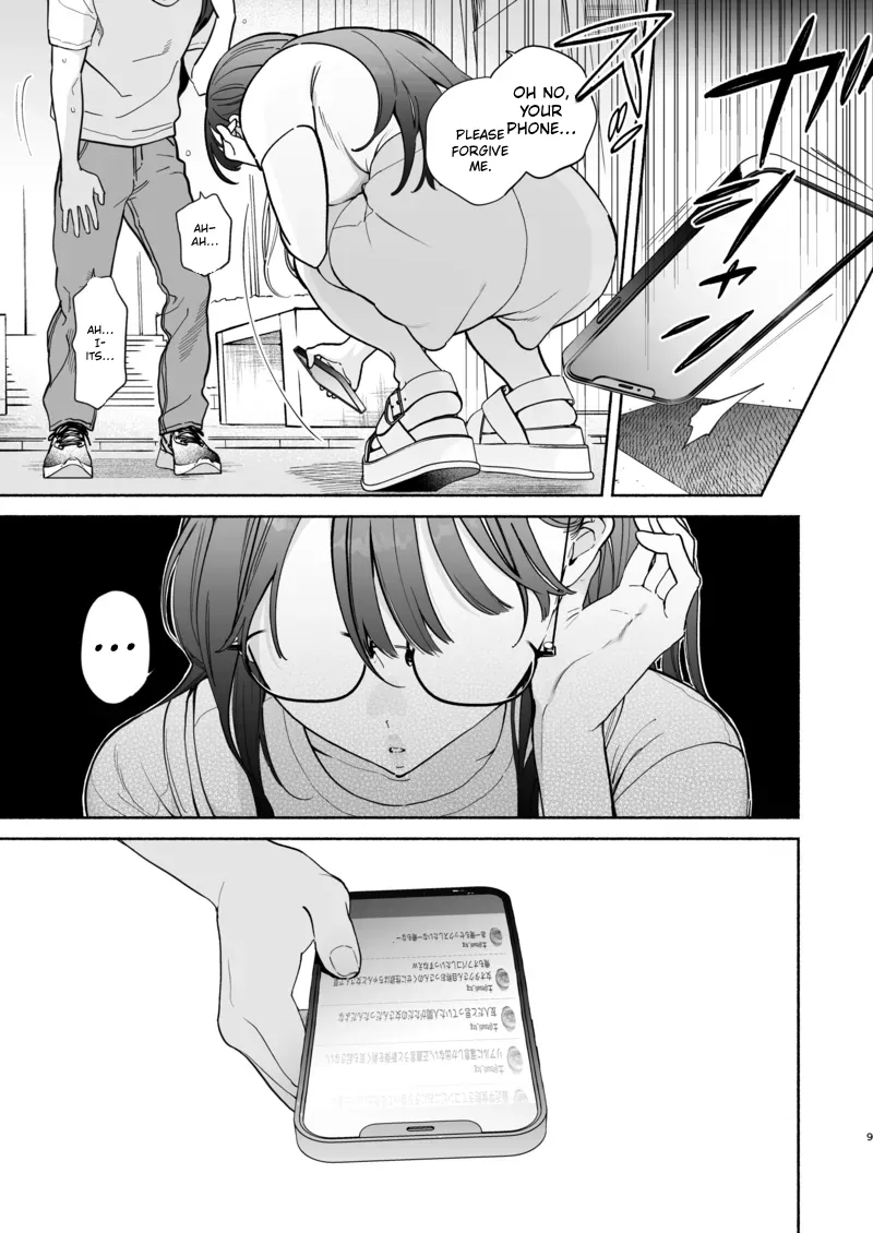 Nagachichi Uraaka Joshi Senpai ni Taberareru – Getting Devoured by a Busty NSFW Alt-Account Senpai Girl — preview page 8