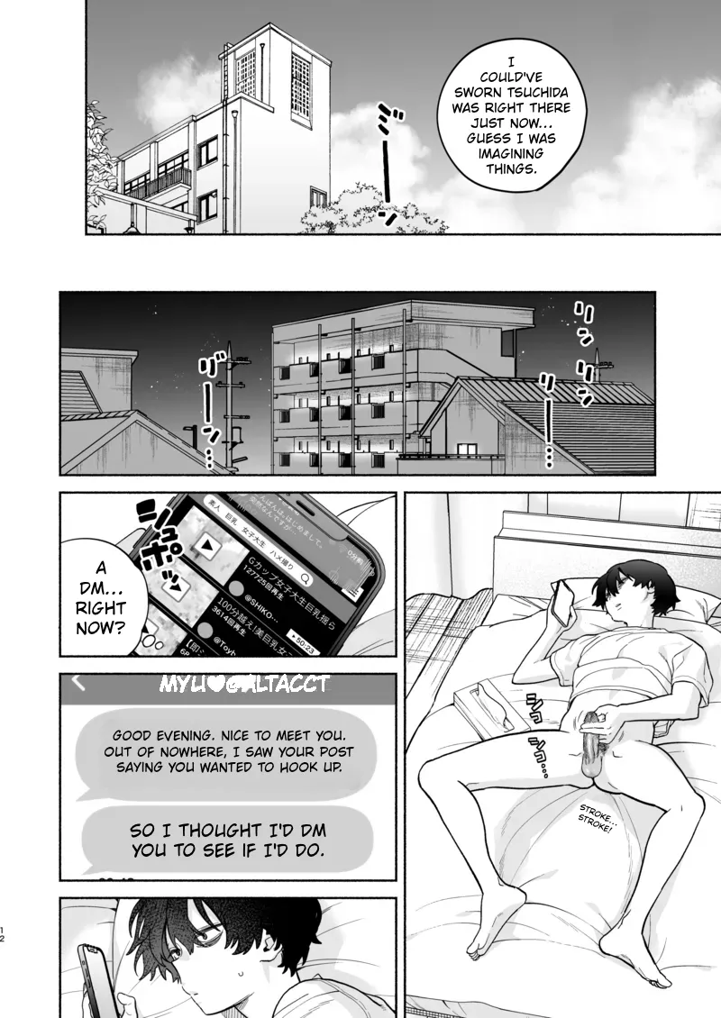 Nagachichi Uraaka Joshi Senpai ni Taberareru – Getting Devoured by a Busty NSFW Alt-Account Senpai Girl — preview page 11