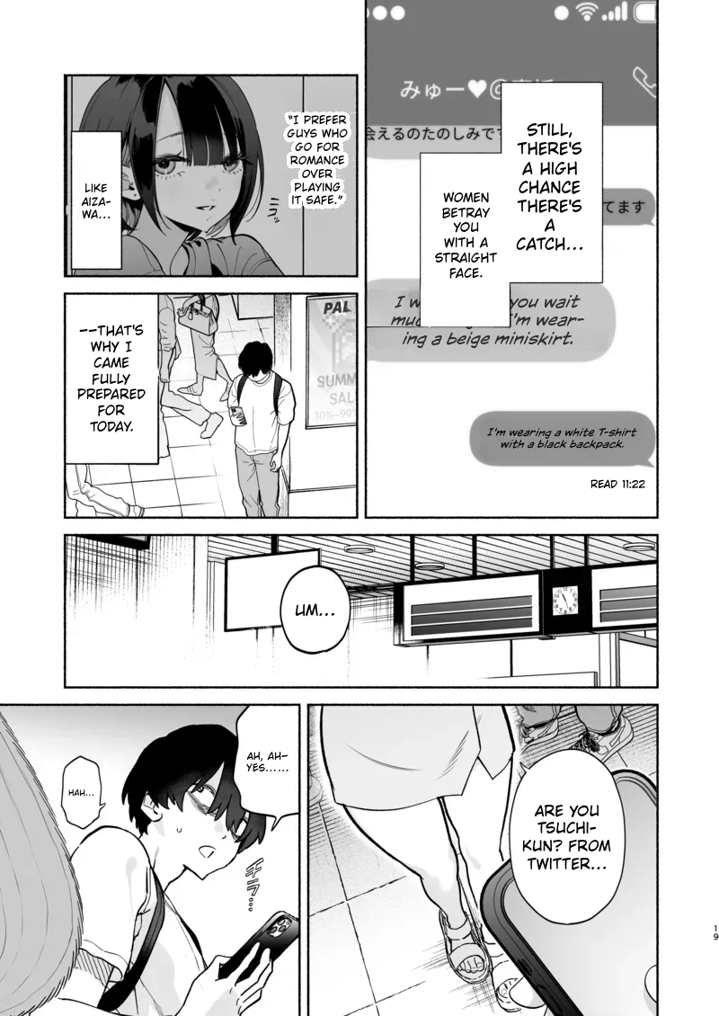 Nagachichi Uraaka Joshi Senpai ni Taberareru – Getting Devoured by a Busty NSFW Alt-Account Senpai Girl — preview page 18