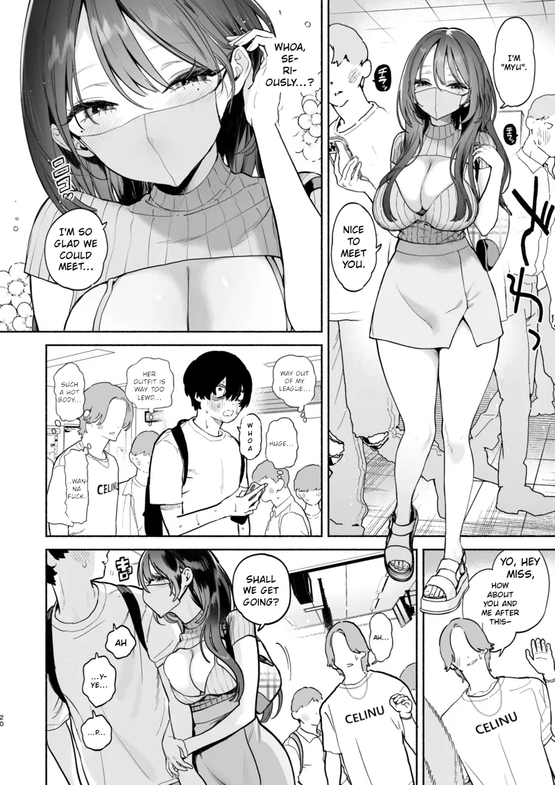 Nagachichi Uraaka Joshi Senpai ni Taberareru – Getting Devoured by a Busty NSFW Alt-Account Senpai Girl — preview page 19