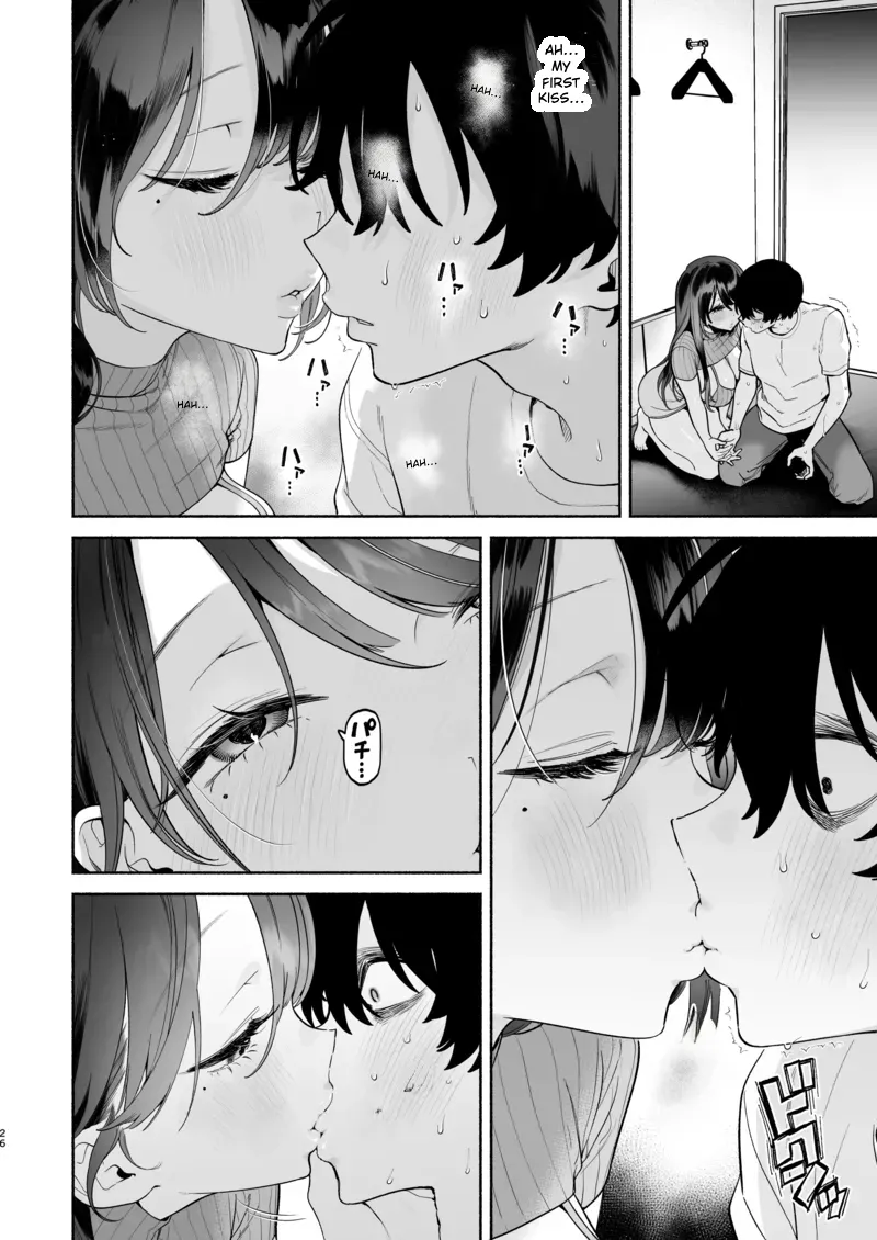 Nagachichi Uraaka Joshi Senpai ni Taberareru – Getting Devoured by a Busty NSFW Alt-Account Senpai Girl – Chapter 1 – page 25