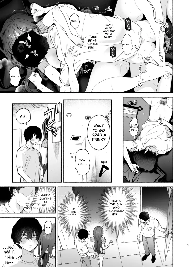 Nagachichi Uraaka Joshi Senpai ni Taberareru – Getting Devoured by a Busty NSFW Alt-Account Senpai Girl – Chapter 1 – page 38