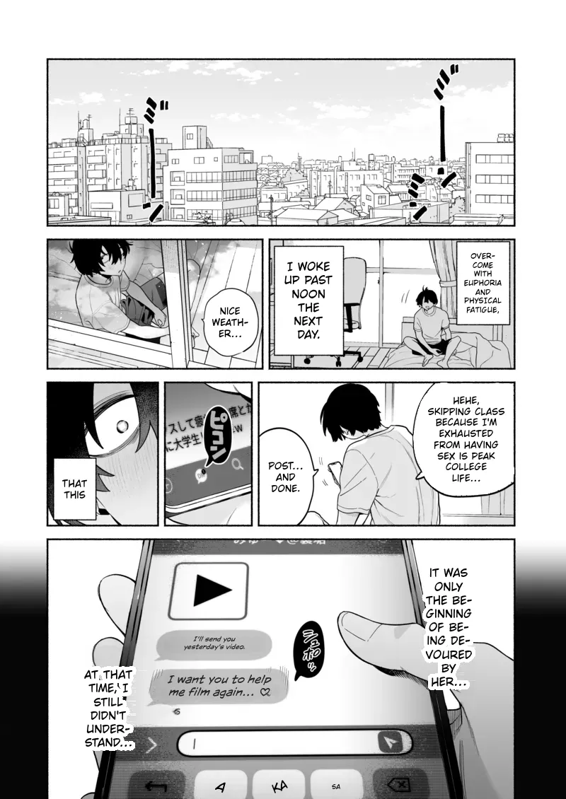 Nagachichi Uraaka Joshi Senpai ni Taberareru – Getting Devoured by a Busty NSFW Alt-Account Senpai Girl – Chapter 1 – page 61
