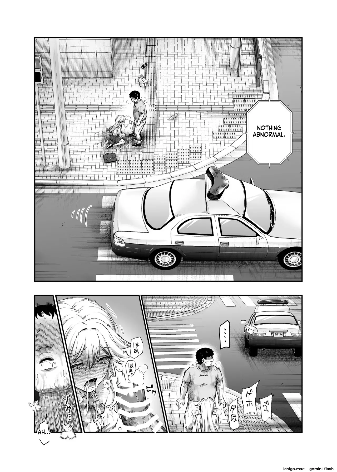 EX: A town where non-consensual sex is recognized as a man’s right. In all cases, the man’s sexual desires will take precedence. — preview page 19
