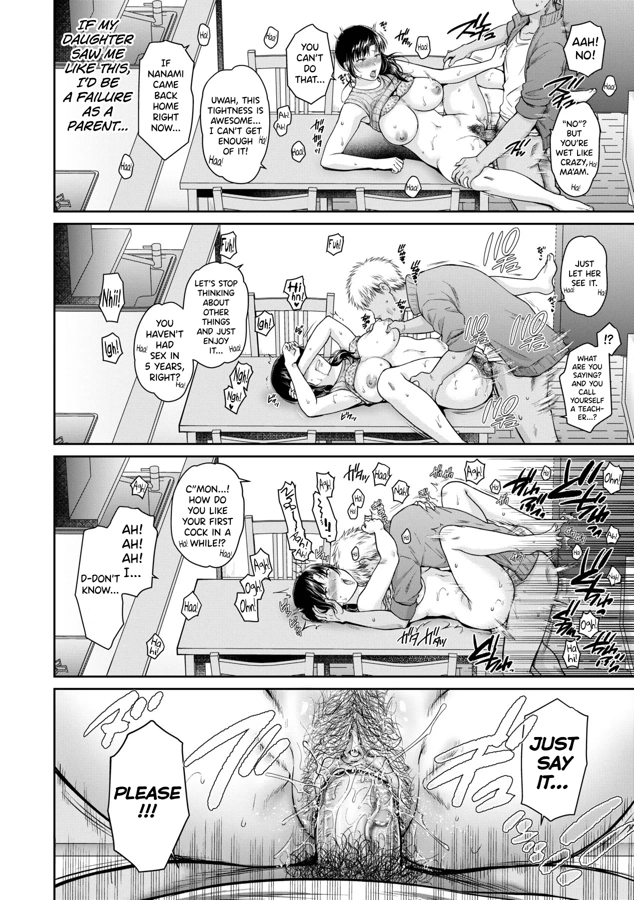 Henyou Suru Oyako Etsuraku ni Mezameru Karada, Yokubou ni Ochiru Kokoro – Chapter 1 – page 58