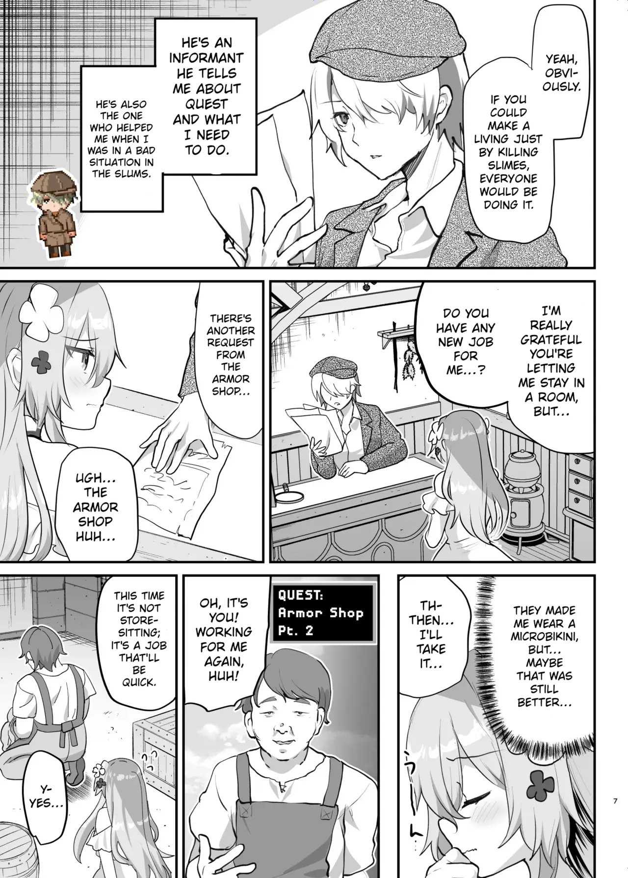 Ero RPG no Onna Shujinkou ni TS Tensei Shitara… 2-shou Shoukan-hen — preview page 8