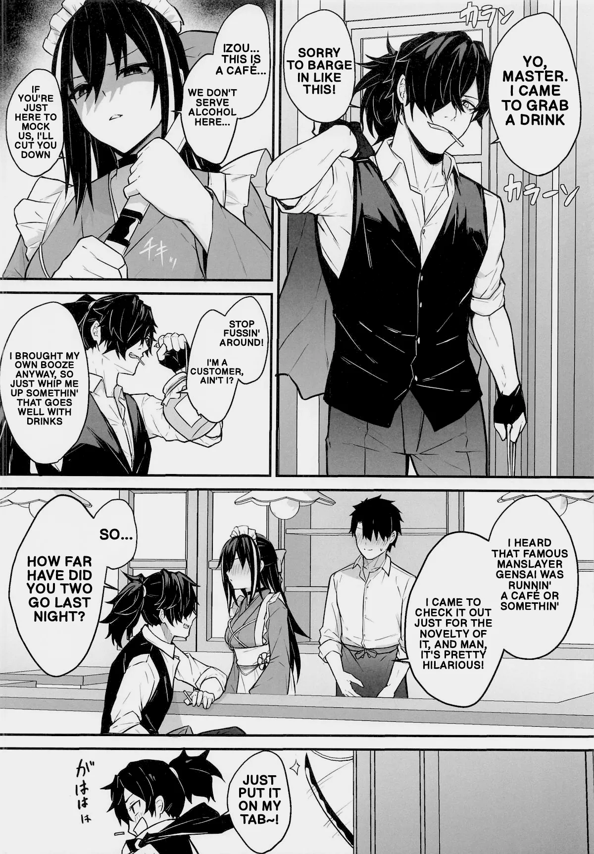 Gensai-chan to Love Love Kissaten Keiei | Running a Sweet, Lovey-Dovey Coffee Shop Side-by-Side with Gensai — preview page 5