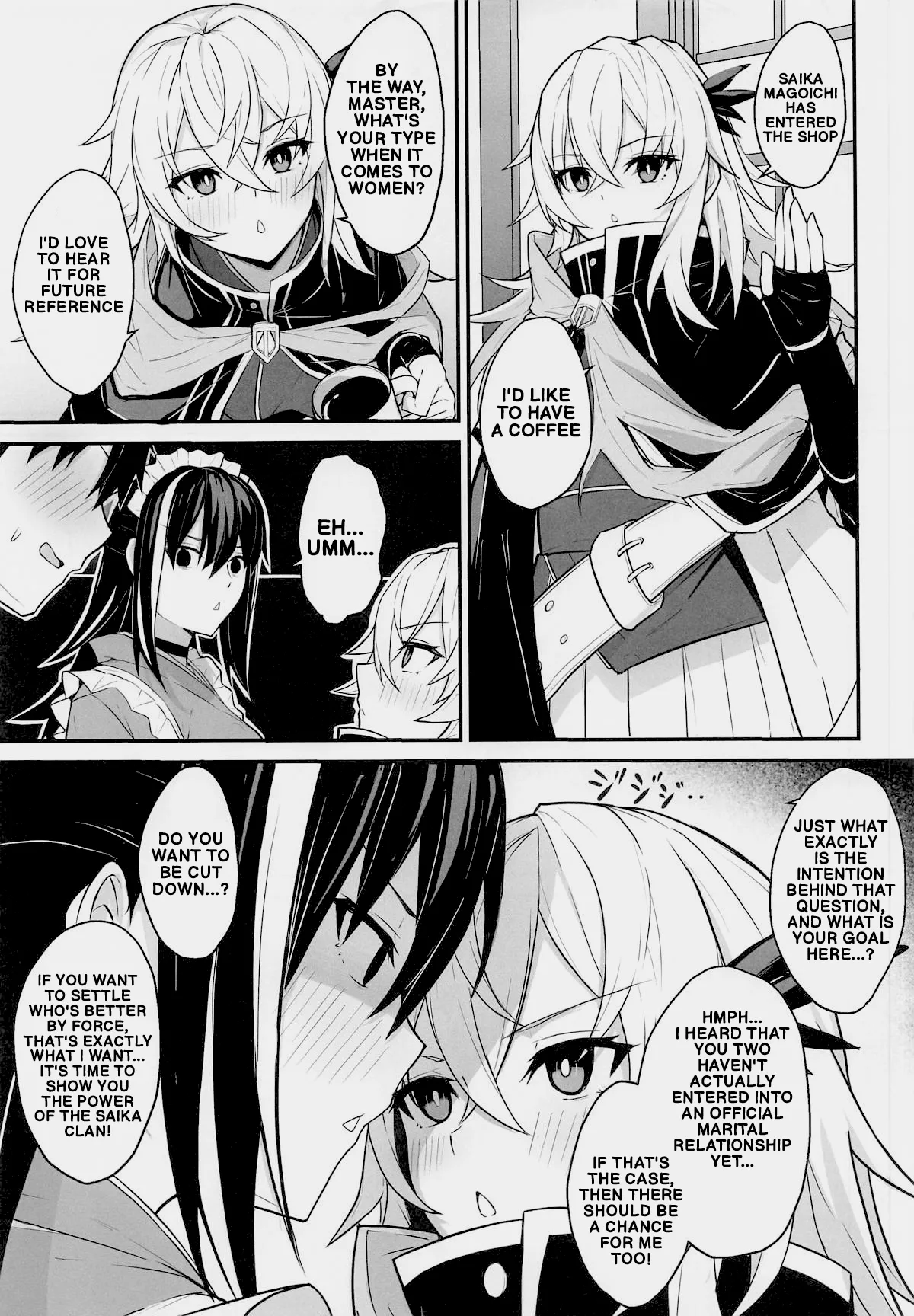 Gensai-chan to Love Love Kissaten Keiei | Running a Sweet, Lovey-Dovey Coffee Shop Side-by-Side with Gensai — preview page 6
