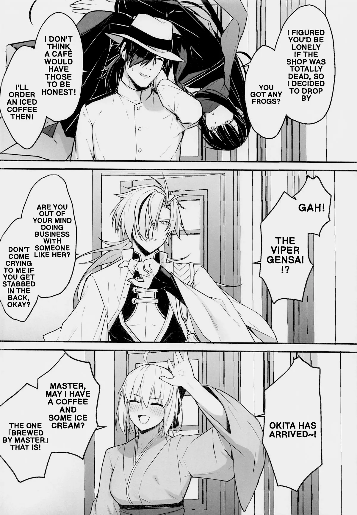 Gensai-chan to Love Love Kissaten Keiei | Running a Sweet, Lovey-Dovey Coffee Shop Side-by-Side with Gensai — preview page 7