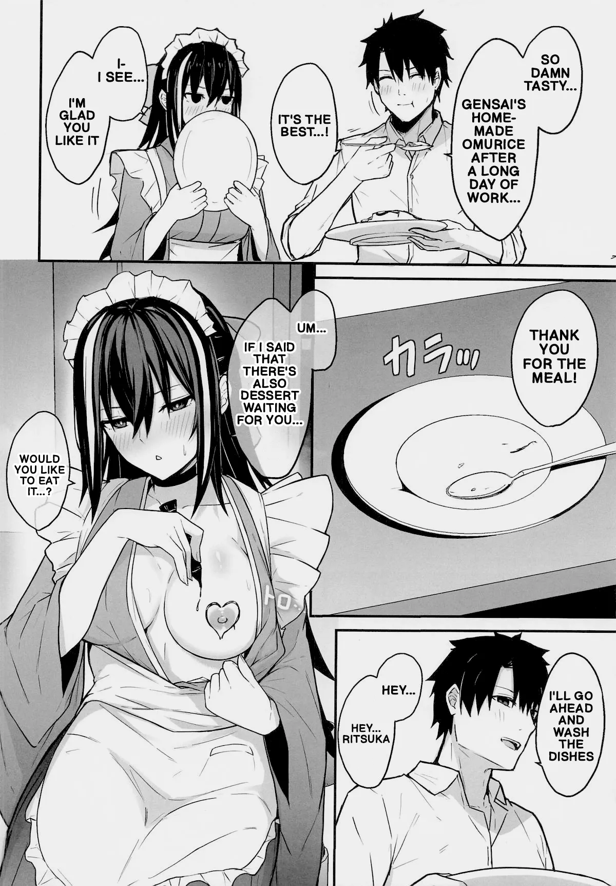 Gensai-chan to Love Love Kissaten Keiei | Running a Sweet, Lovey-Dovey Coffee Shop Side-by-Side with Gensai — preview page 9