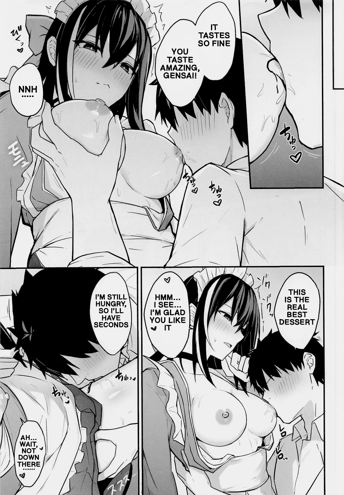 Gensai-chan to Love Love Kissaten Keiei | Running a Sweet, Lovey-Dovey Coffee Shop Side-by-Side with Gensai — preview page 10