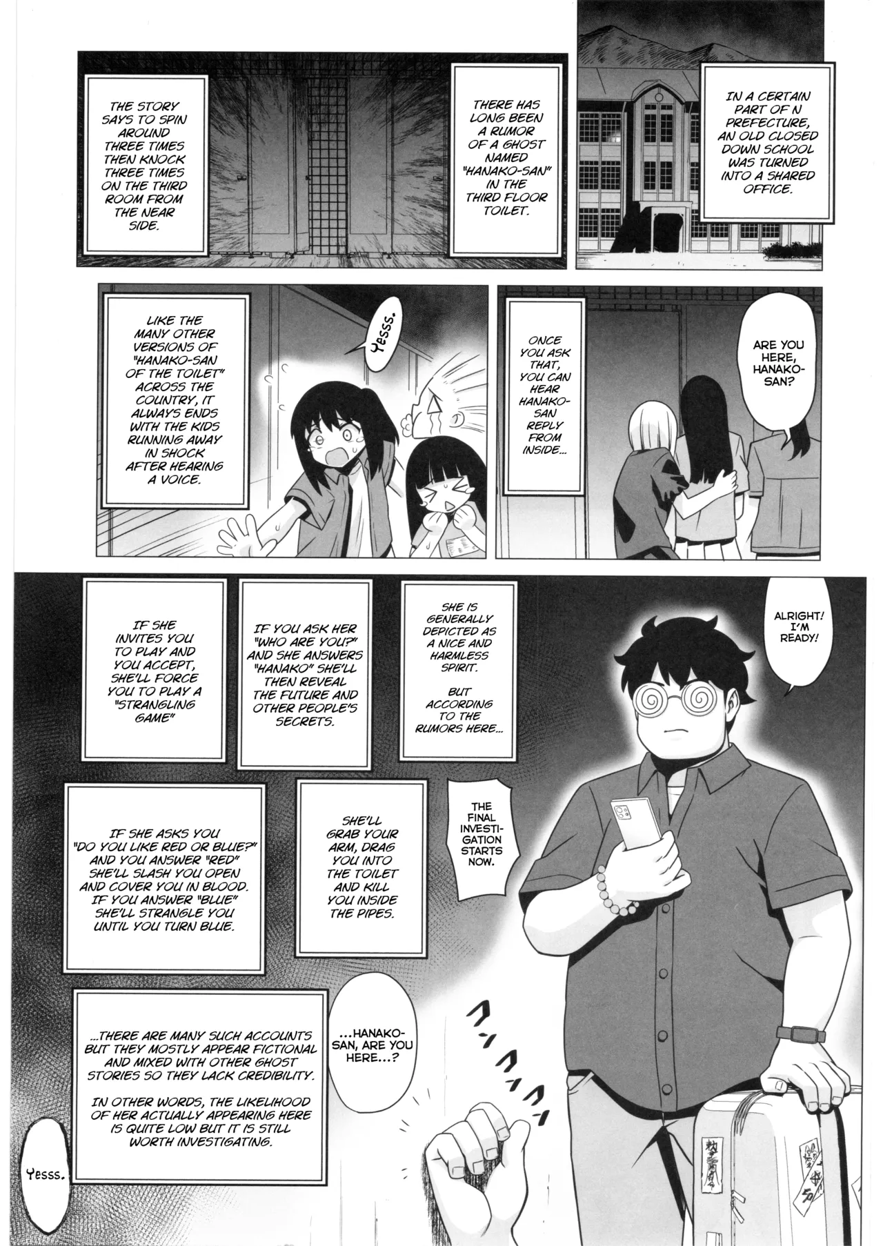 Maso Yokai Toilet no Hanako-san | Masochistic Yokai Hanako-san of the Toilet — preview page 2