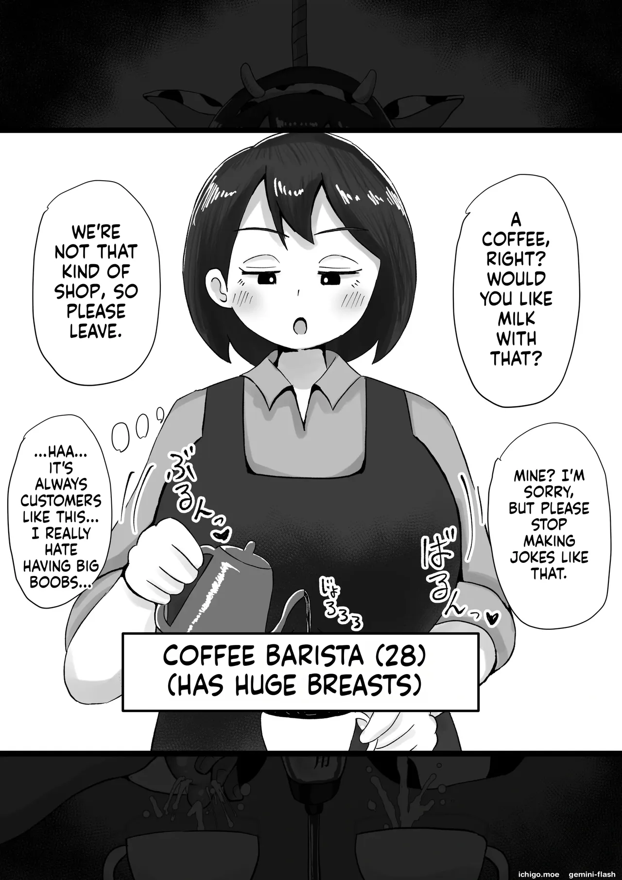 Sokuochi 2-koma Daruma-ka CG Shuu – Josei ga Sugu ni Daruma ni Sareru Chou Danson Johi Shakai — preview page 8