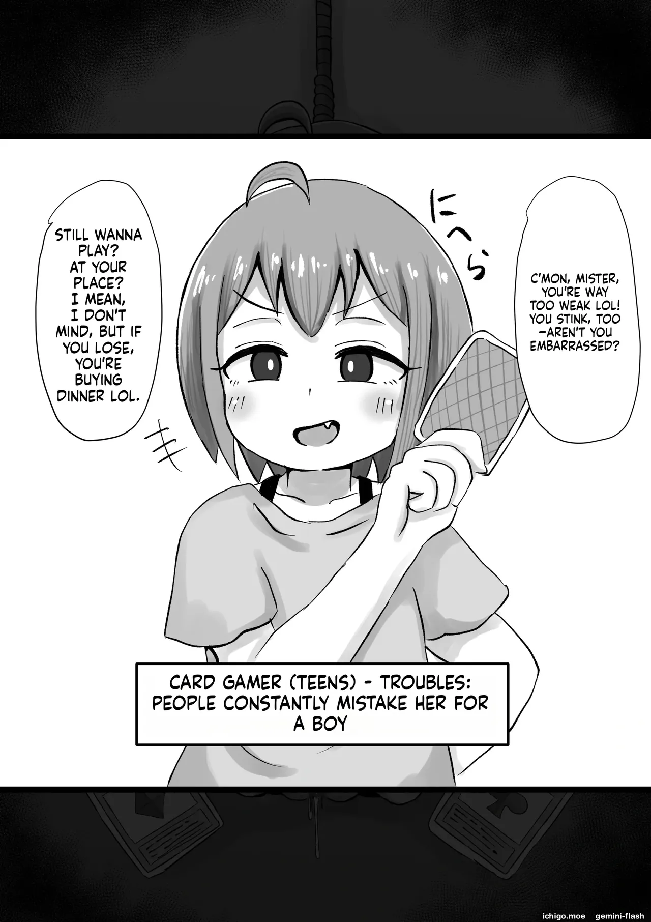 Sokuochi 2-koma Daruma-ka CG Shuu – Josei ga Sugu ni Daruma ni Sareru Chou Danson Johi Shakai – Chapter 1 – page 29