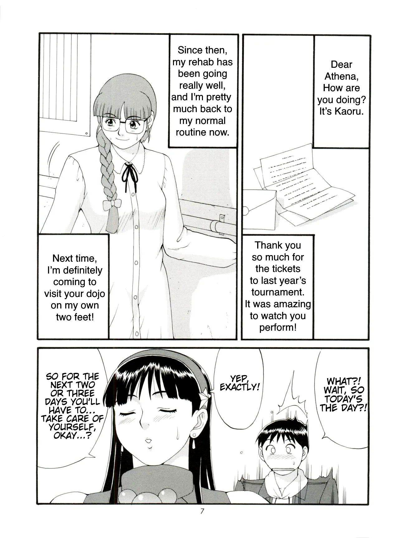 THE ATHENA & FRIENDS ’98 – Chapter 1 – page 7
