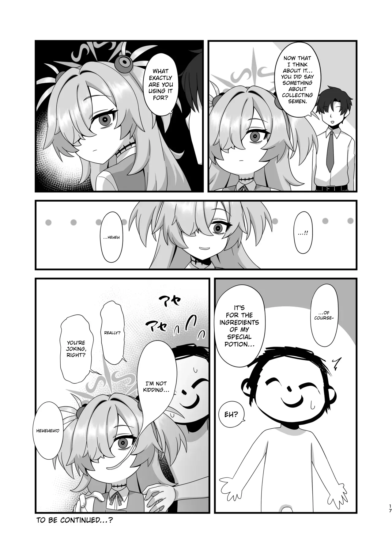 Zenshou kara Akai Ito de Musubarerukara Sakusei Ecchi shitemo Ii yonee | Since we’ve been tied together by the red thread of fate from our past lives, it’s totally fine if we have semen milking sex, right?~ — preview page 16