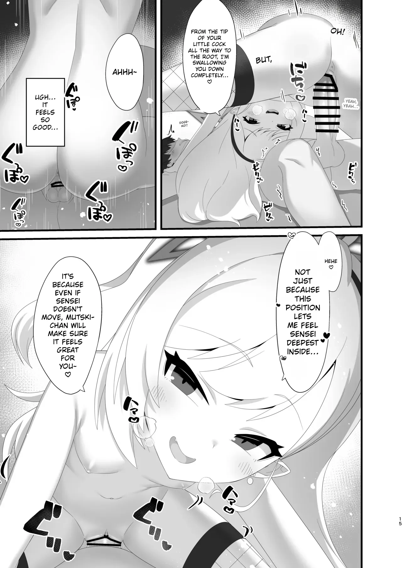 Mutsuki-chan wa Sensei de Asobu no ga Daisuki | Mutsuki-chan loves playing with Sensei — preview page 15