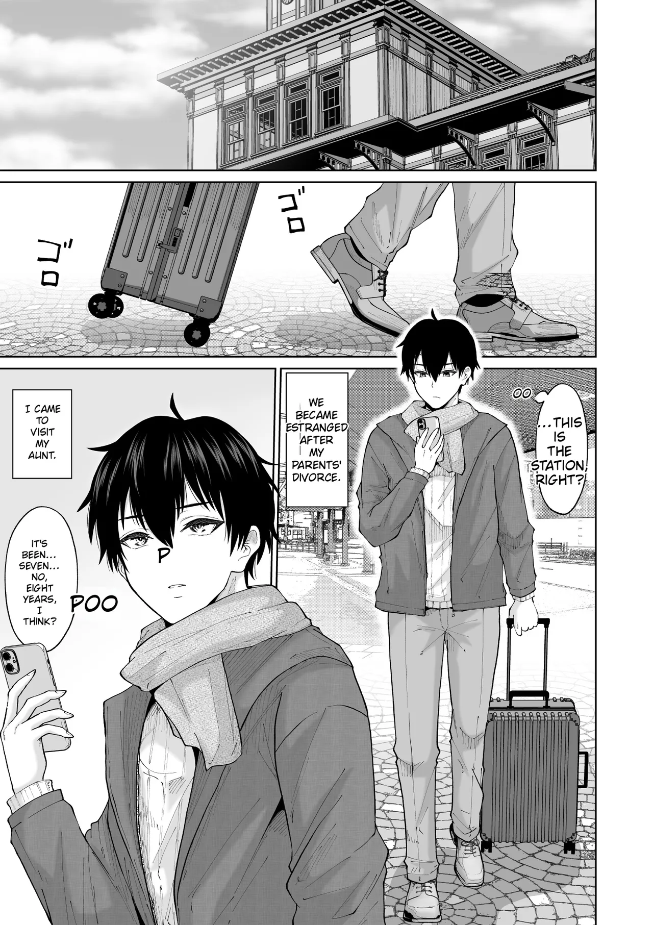 Suunenburi ni Saikai shita Oba to no Hanashi — preview page 2