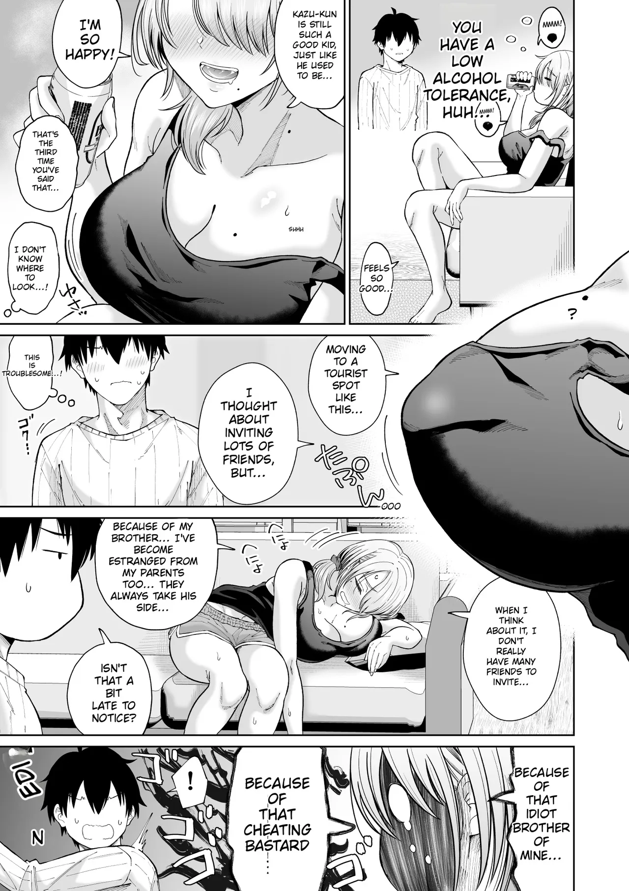 Suunenburi ni Saikai shita Oba to no Hanashi — preview page 12