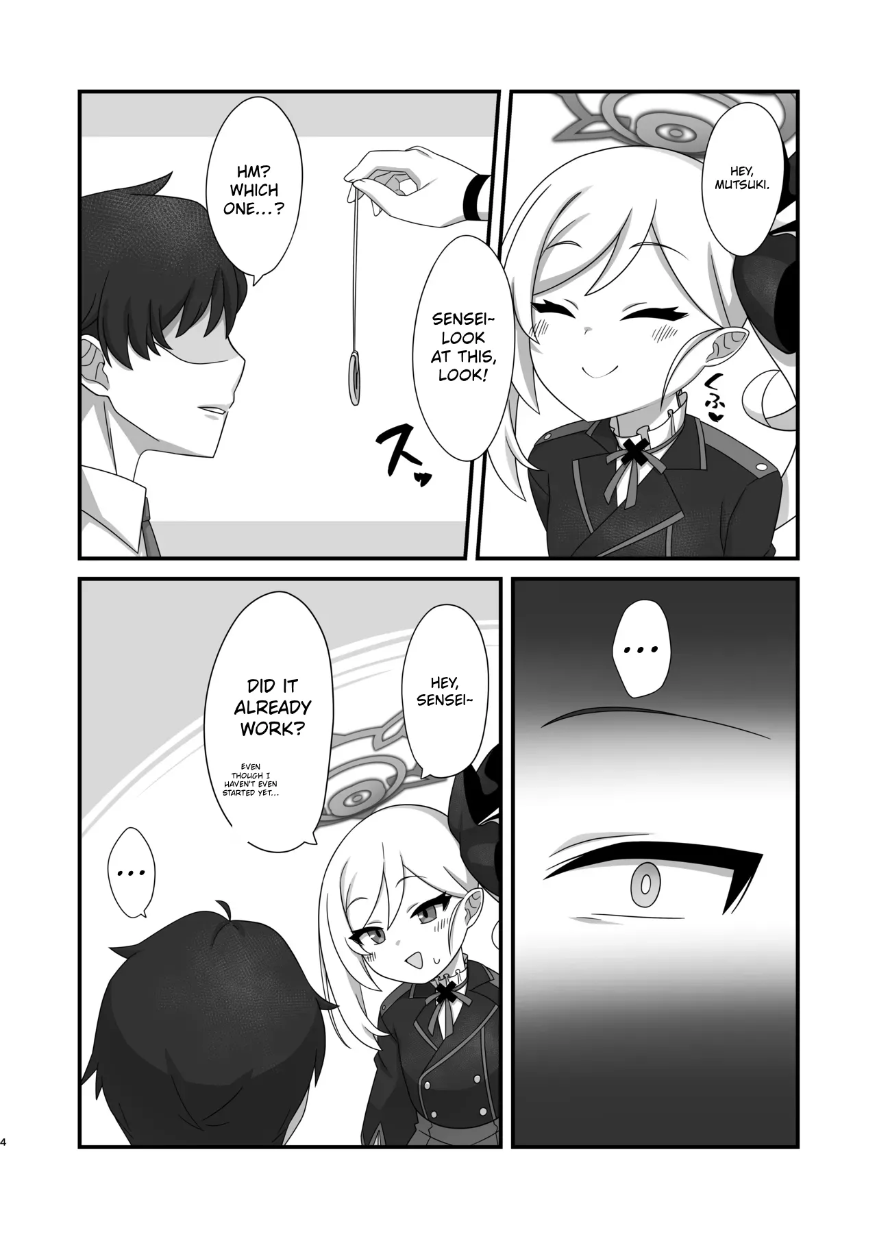 Mutsuki ni Muchuu! | Crazy About Mutsuki! ~chu — preview page 3