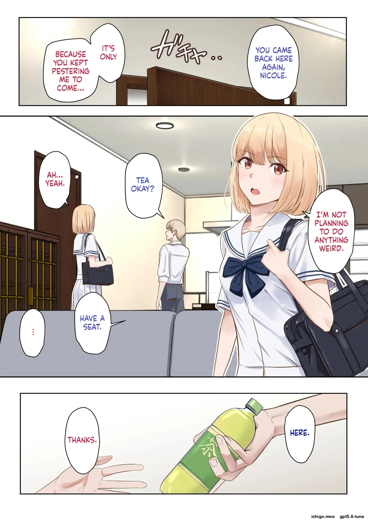 Kimi ga Tame. ~Ninakawa Nicole no Raihou~ | For Your Sake. ~The Visit of Nicole Ninagawa~ — preview page 2