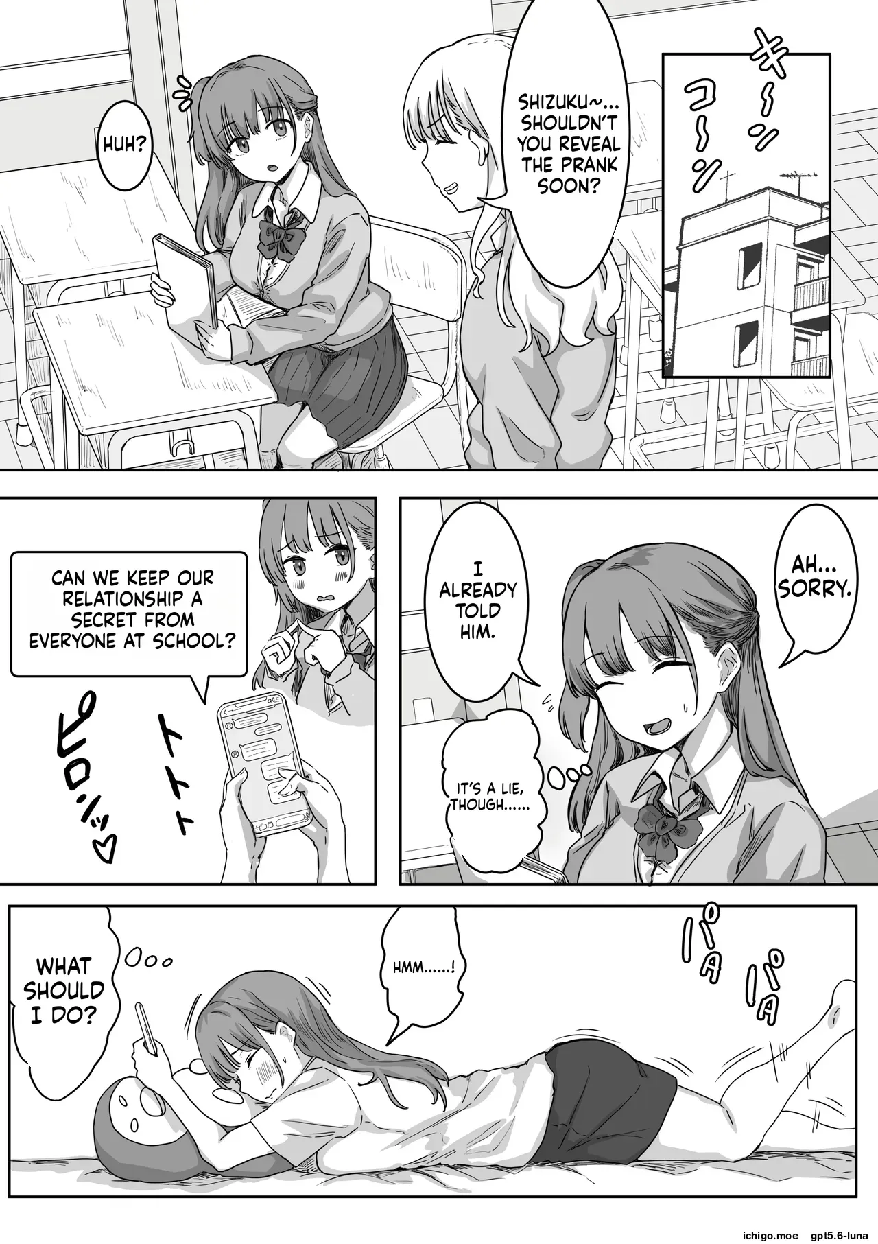 Batsu Kano ~Bokura no Naresome wa Batsu Game no Kokuhaku Dokkiri de Shita~ | Punishment Girlfriend ~Our First Meeting Was a Confession Prank as a Punishment Game~ — preview page 13