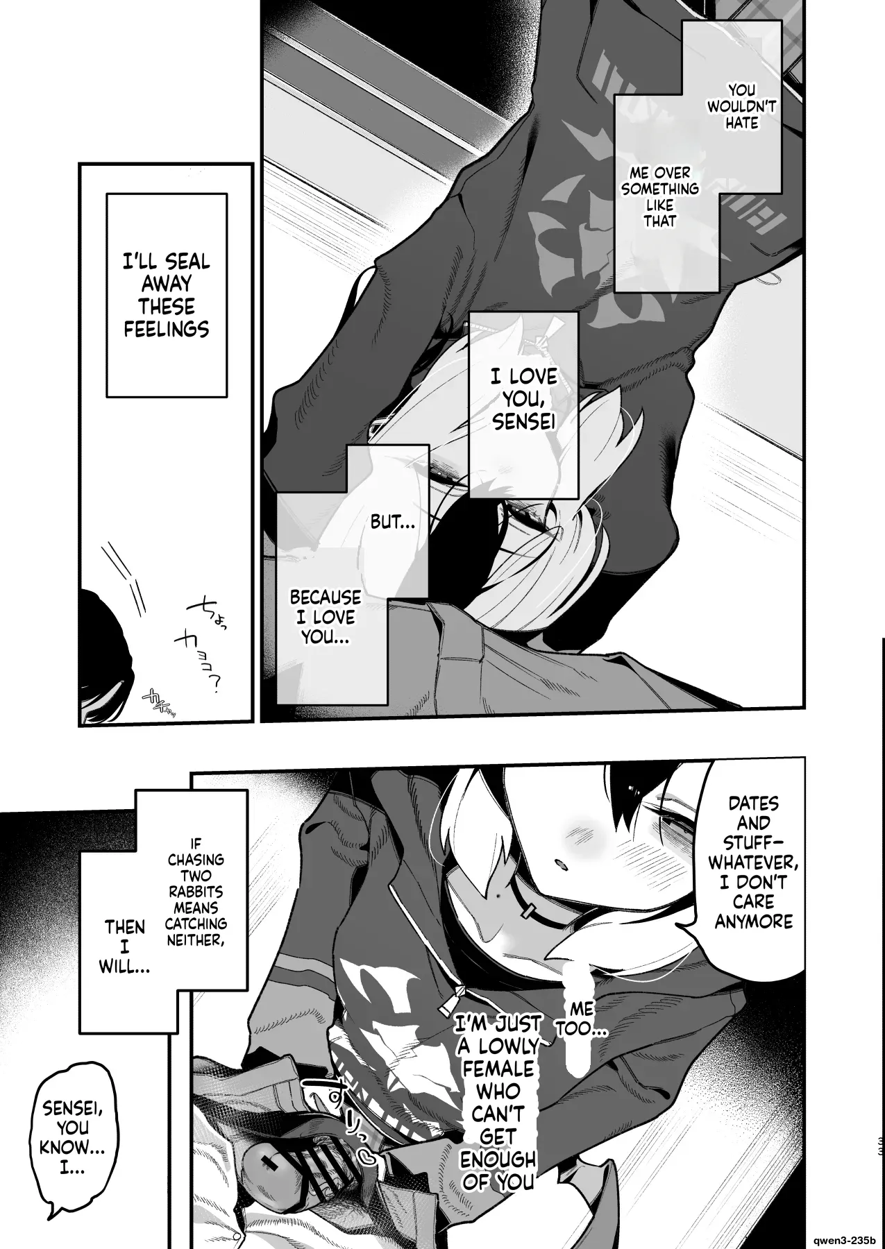 Sensei no Onaho de, Ii yo | It’s Fine to use Sensei’s Masturbation Toy – Chapter 1 – page 34