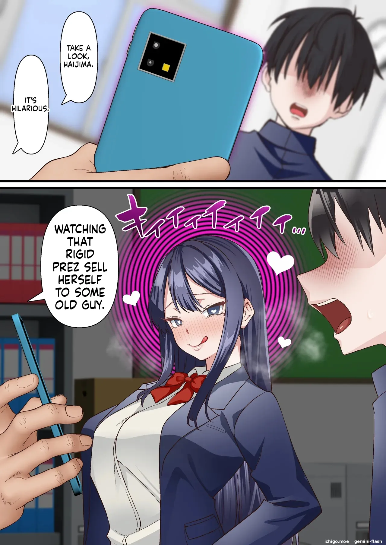 Saimin Charao to Netorare Seitokai NTR Vol. 4 — preview page 5
