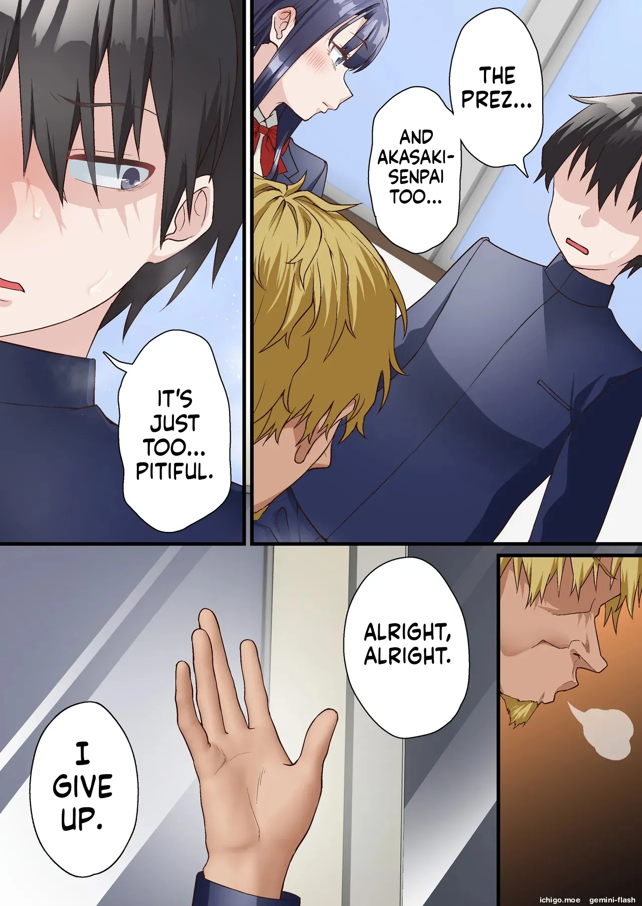 Saimin Charao to Netorare Seitokai NTR Vol. 4 — preview page 12