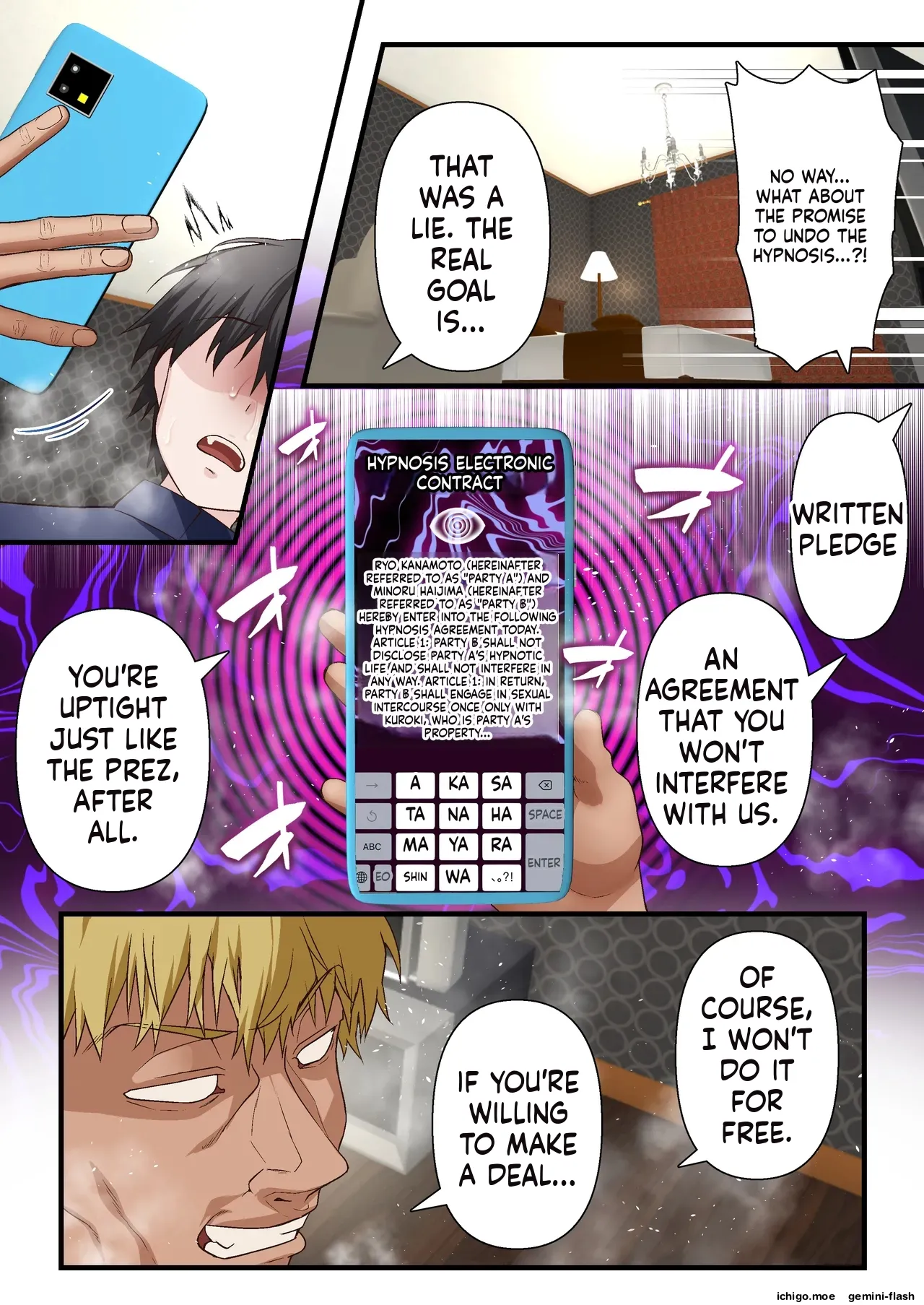 Saimin Charao to Netorare Seitokai NTR Vol. 4 – Chapter 1 – page 22