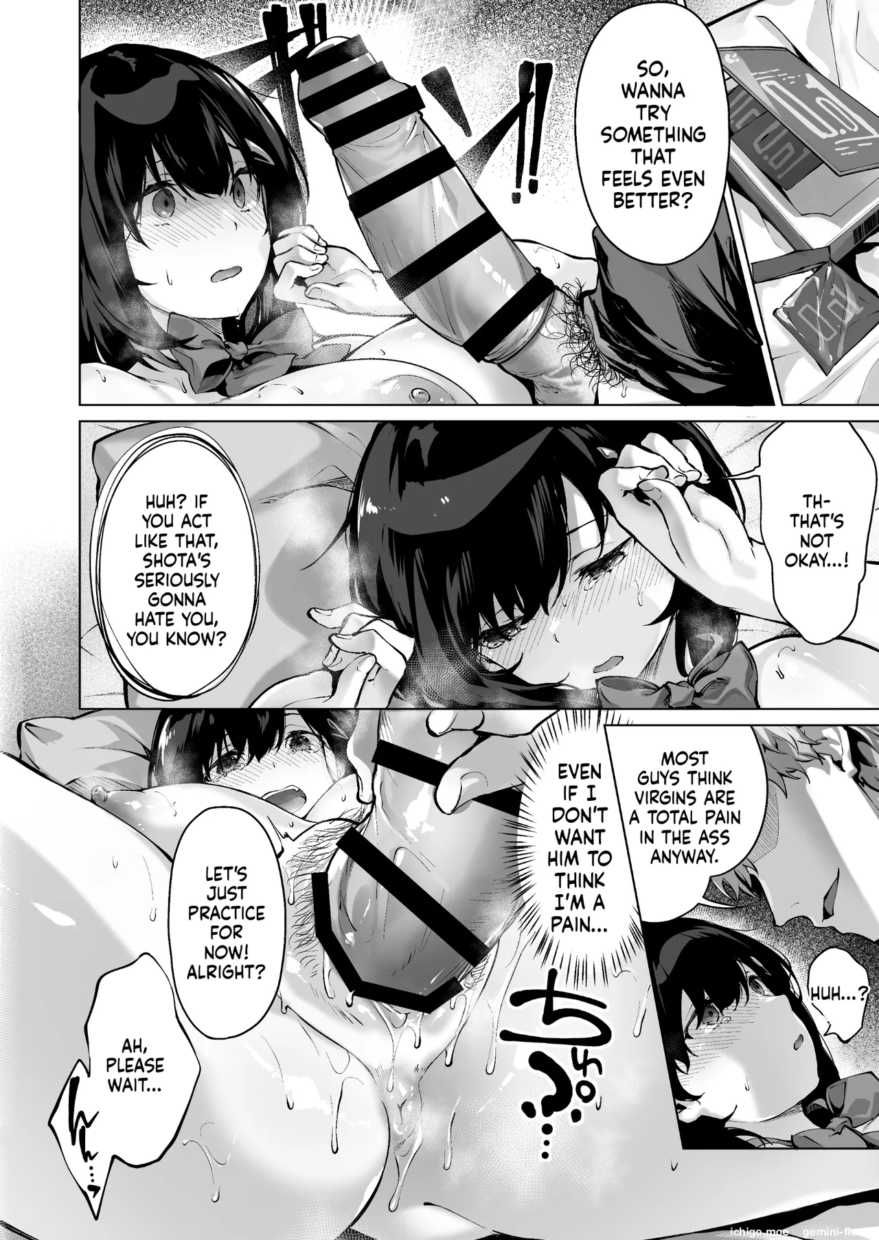 Koibito no Renshuu. ~Ore no Ani ni Netorareru Seijun Kanojo~ – Playing lovers | Lover Practice ~My Pure Girlfriend Is Stolen by My Big Brother~ — preview page 16