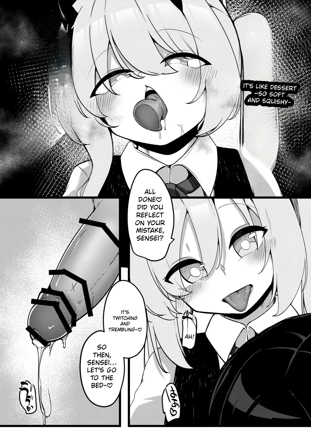 Seiyoku Tsuyotsuyo Succubus Ibuki ga Maso Sensei o Ijime Tsukusu Hanashi | The Story of Ibuki, the Powerful Succubus, Who Bullied Maso-sensei to the Extreme — preview page 15
