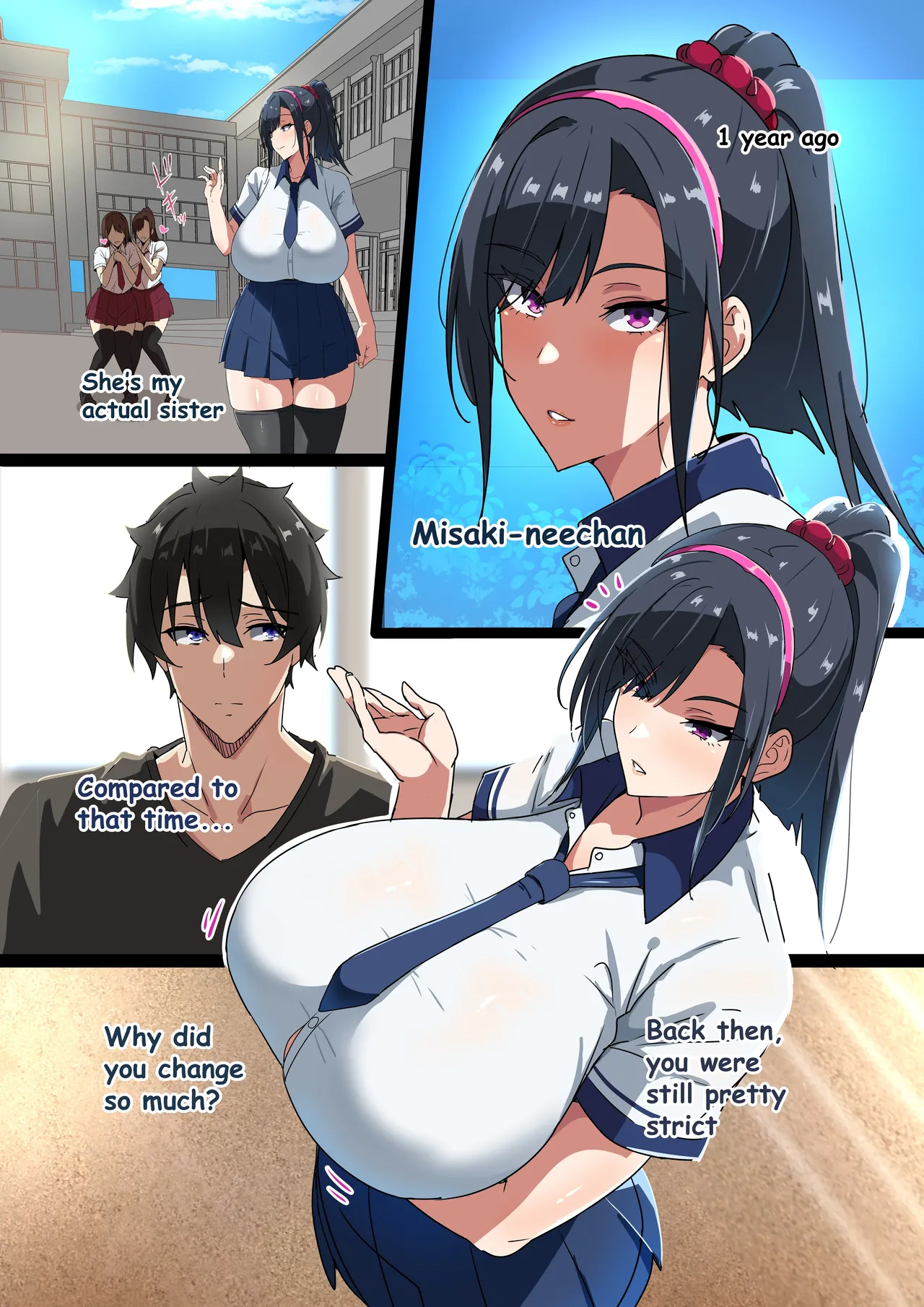 My Big Breast Sister 1-11 +The Busty Battleship Brainwashing Project — preview page 4
