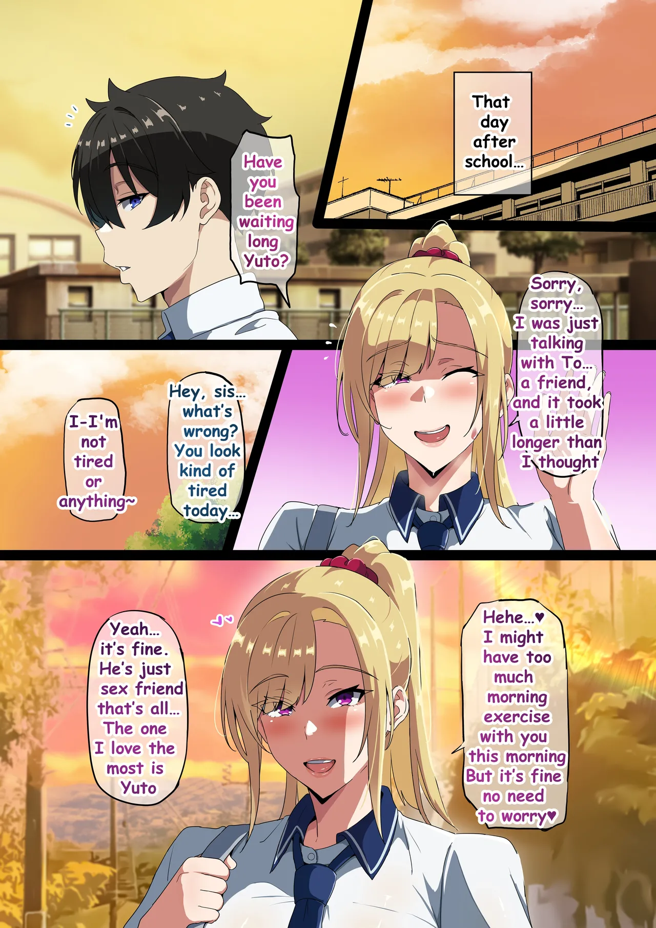 My Big Breast Sister 1-11 +The Busty Battleship Brainwashing Project – Chapter 1 – page 31