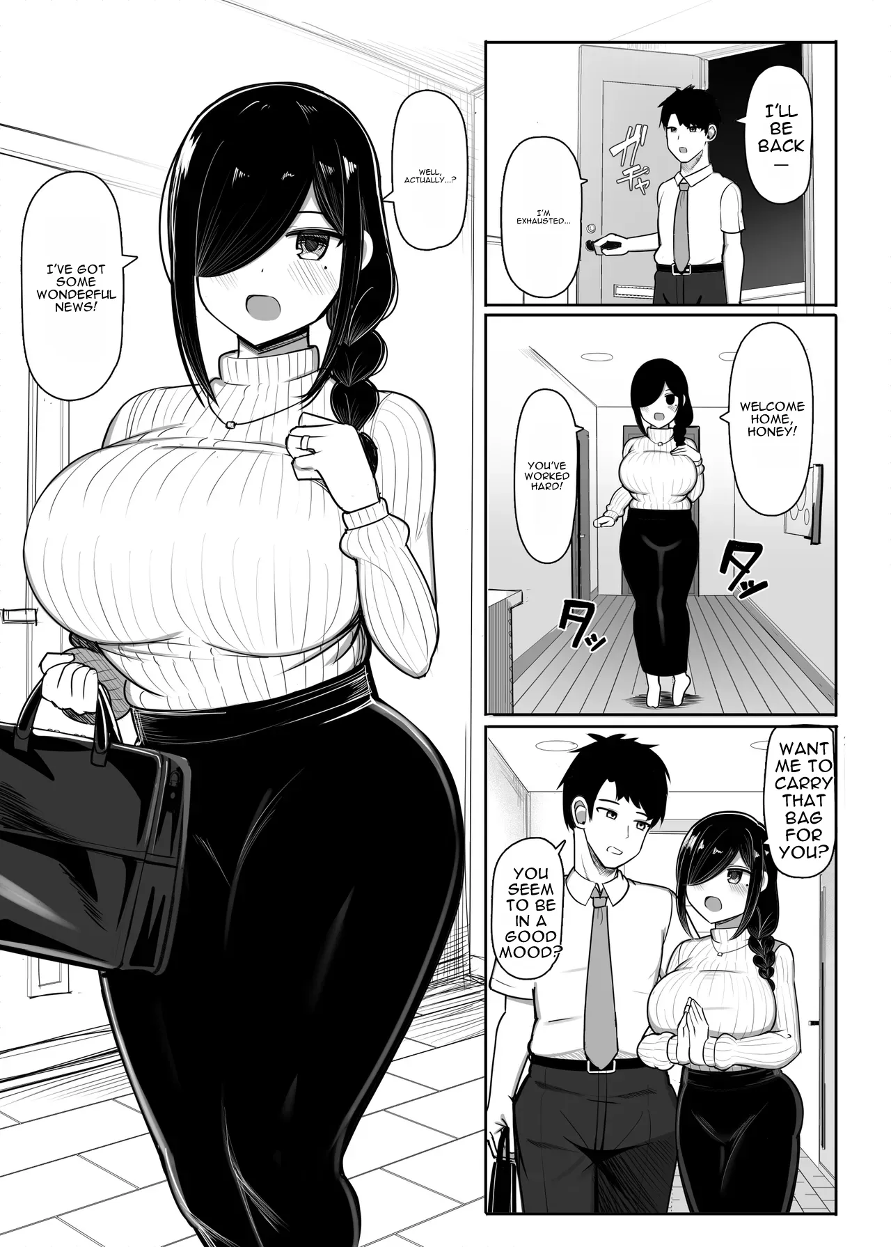 Otonari Mama wa Doujin Sakka -Seiyoku Tsuyosugi Araara Mama wa Mainichi Boku o Osotte Genkou no Neta ni Suru- — preview page 4