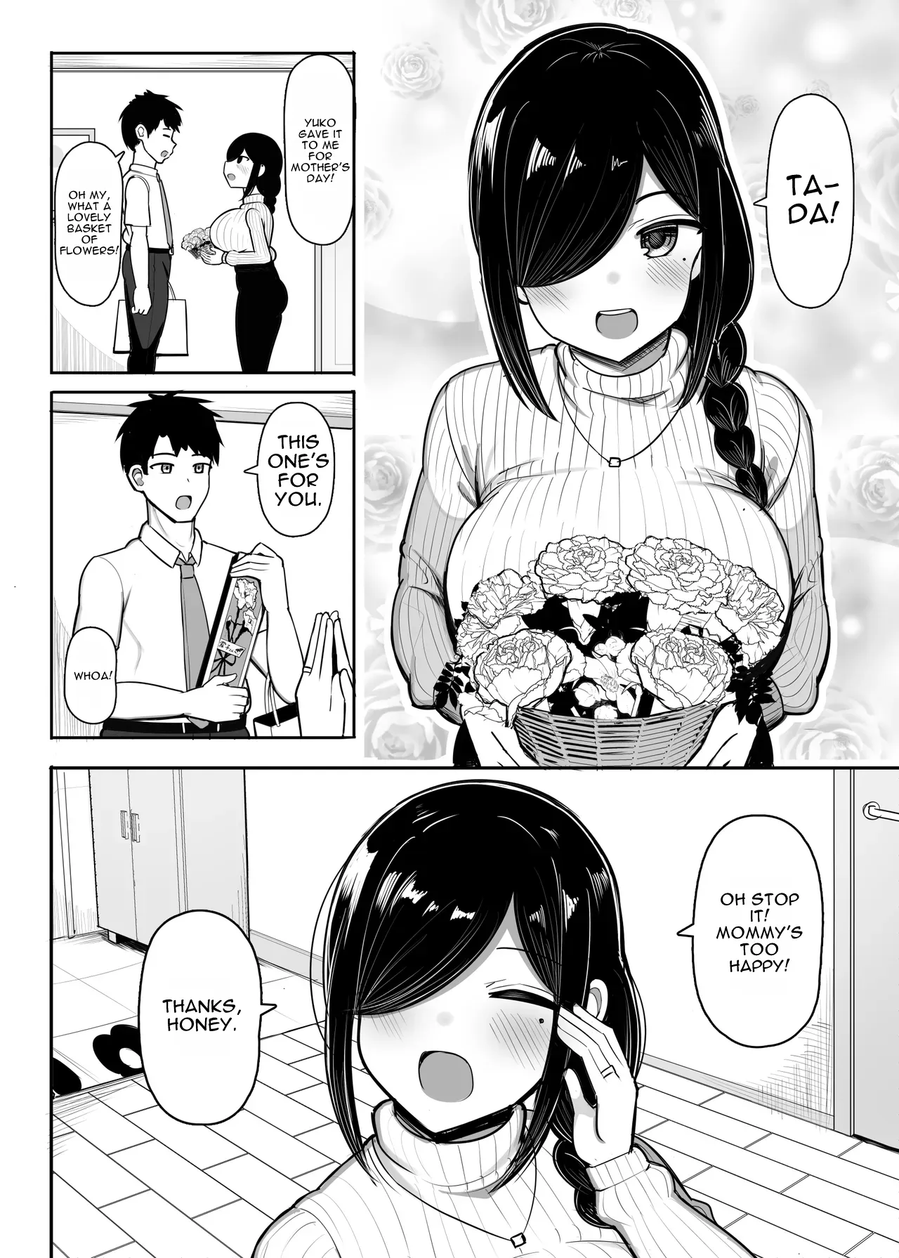 Otonari Mama wa Doujin Sakka -Seiyoku Tsuyosugi Araara Mama wa Mainichi Boku o Osotte Genkou no Neta ni Suru- — preview page 5