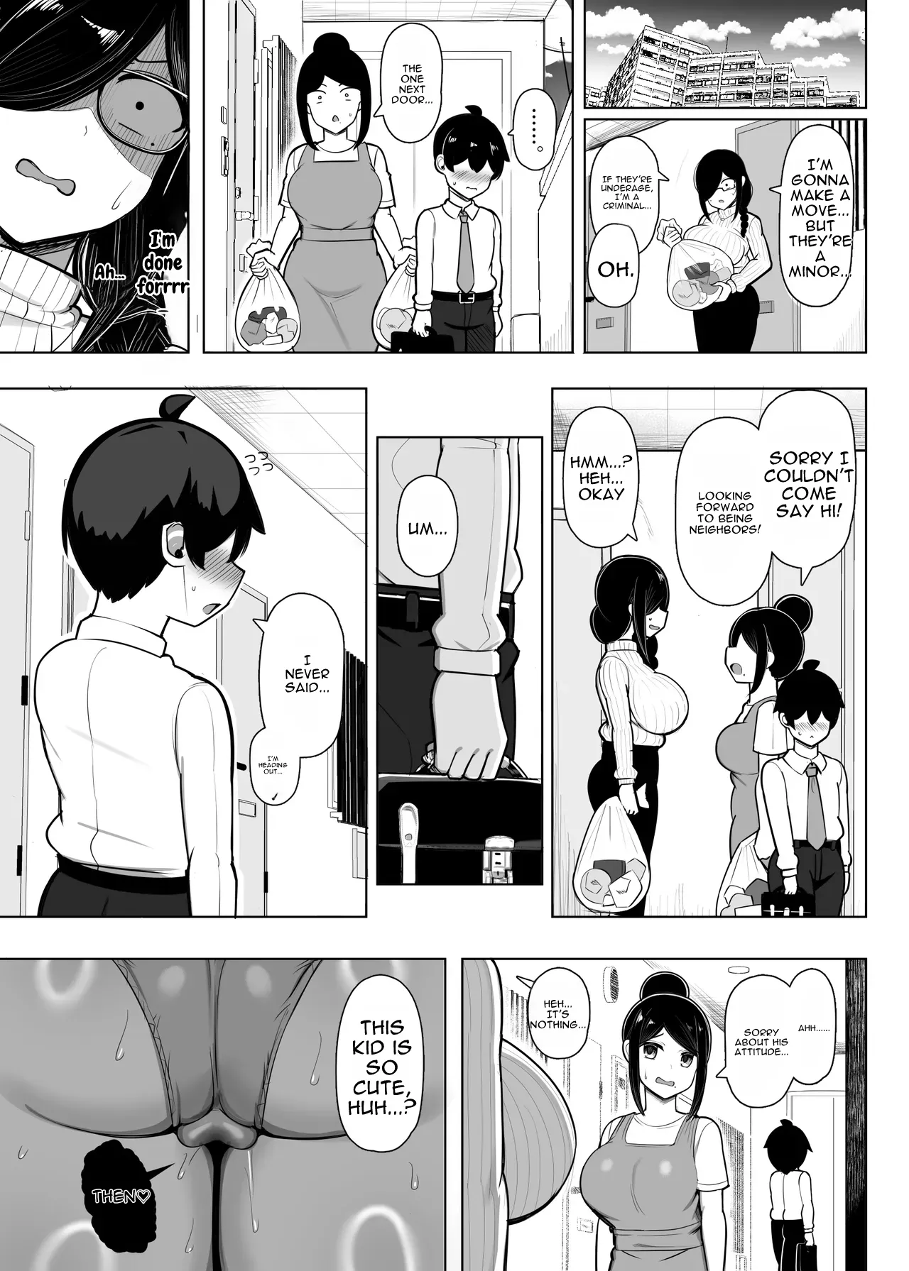 Otonari Mama wa Doujin Sakka -Seiyoku Tsuyosugi Araara Mama wa Mainichi Boku o Osotte Genkou no Neta ni Suru- – Chapter 1 – page 30