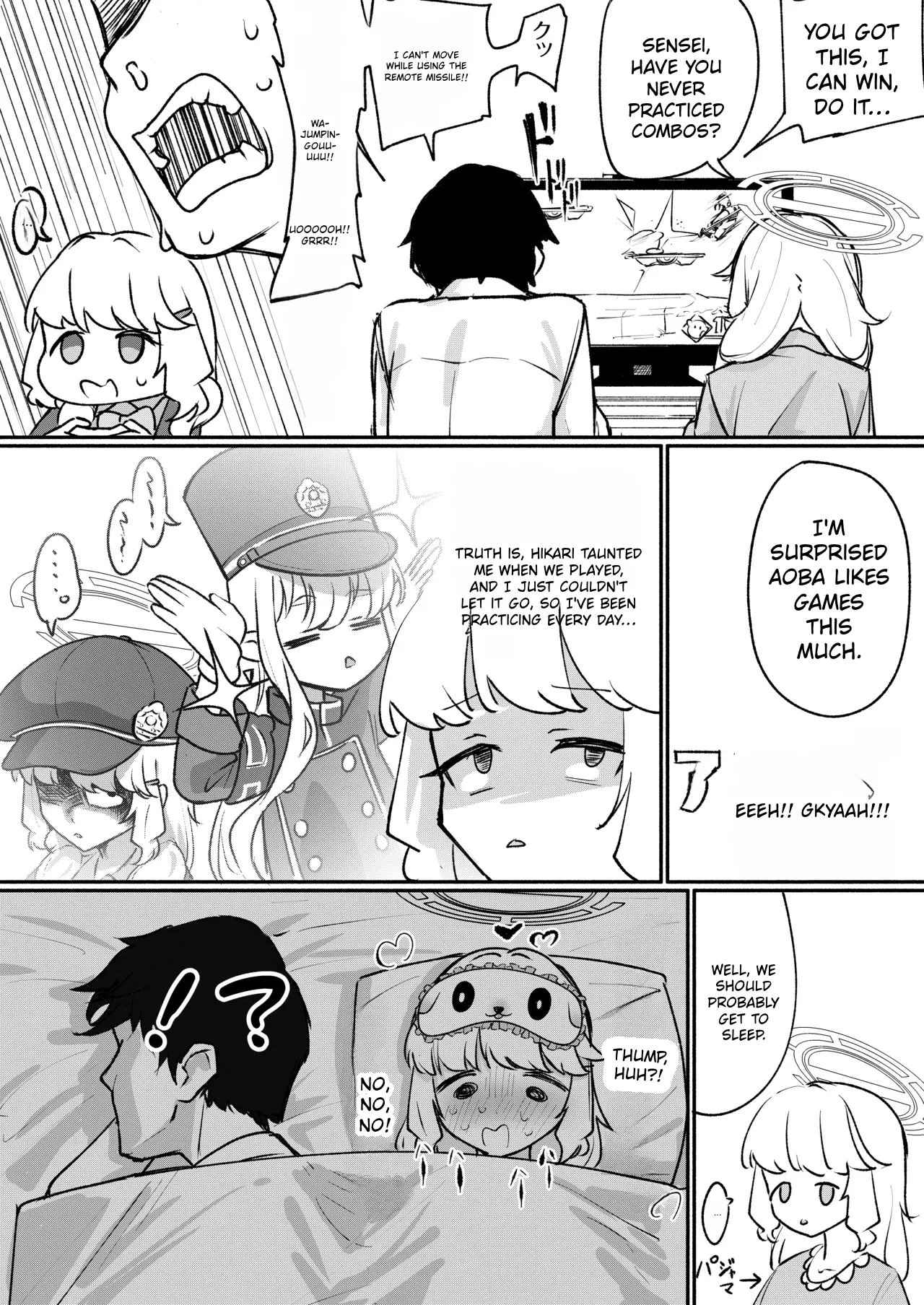 Aoba wa Sensei Izonshou EX | Aoba’s Sensei Addiction EX — preview page 7
